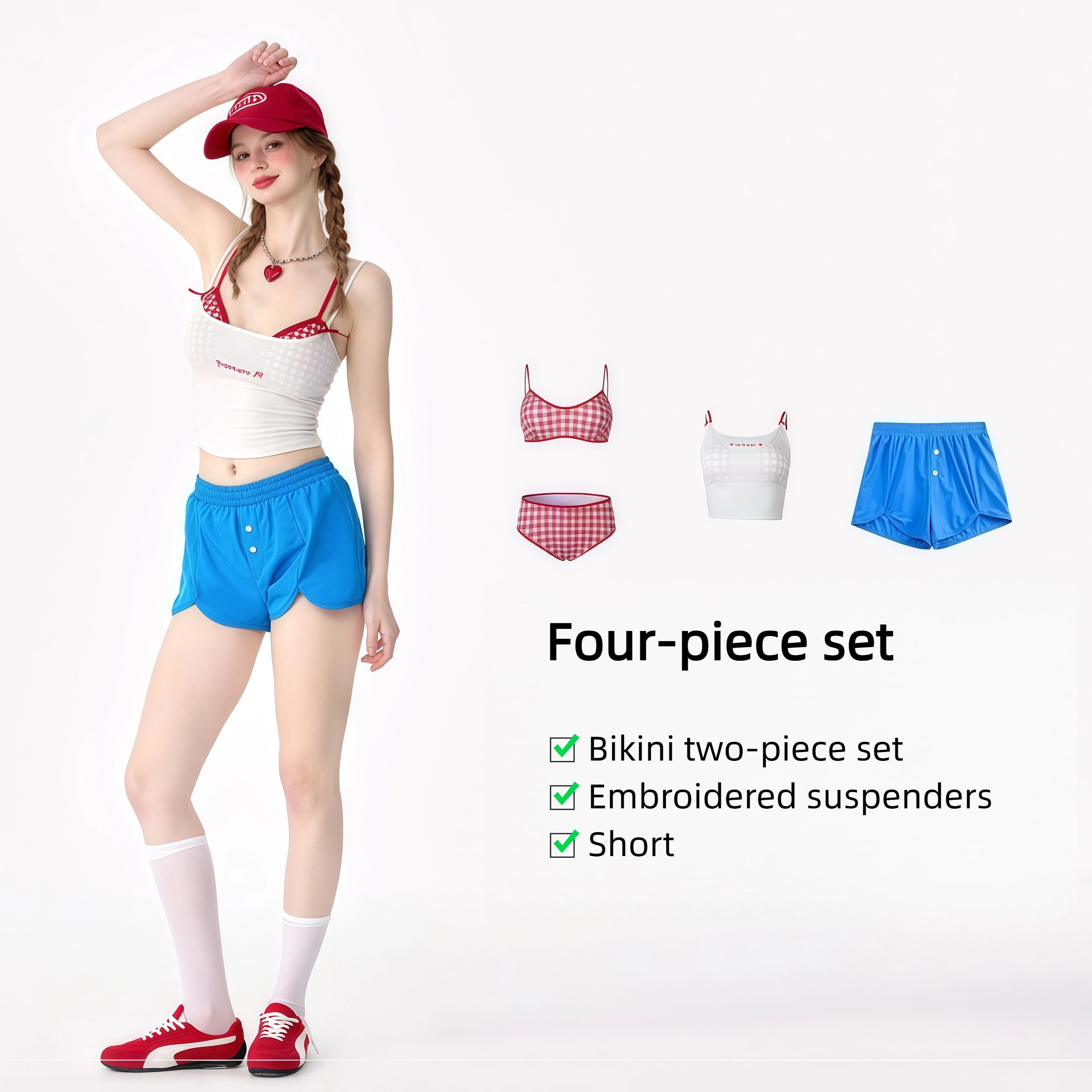 Four-Piece Bikini Set image 5