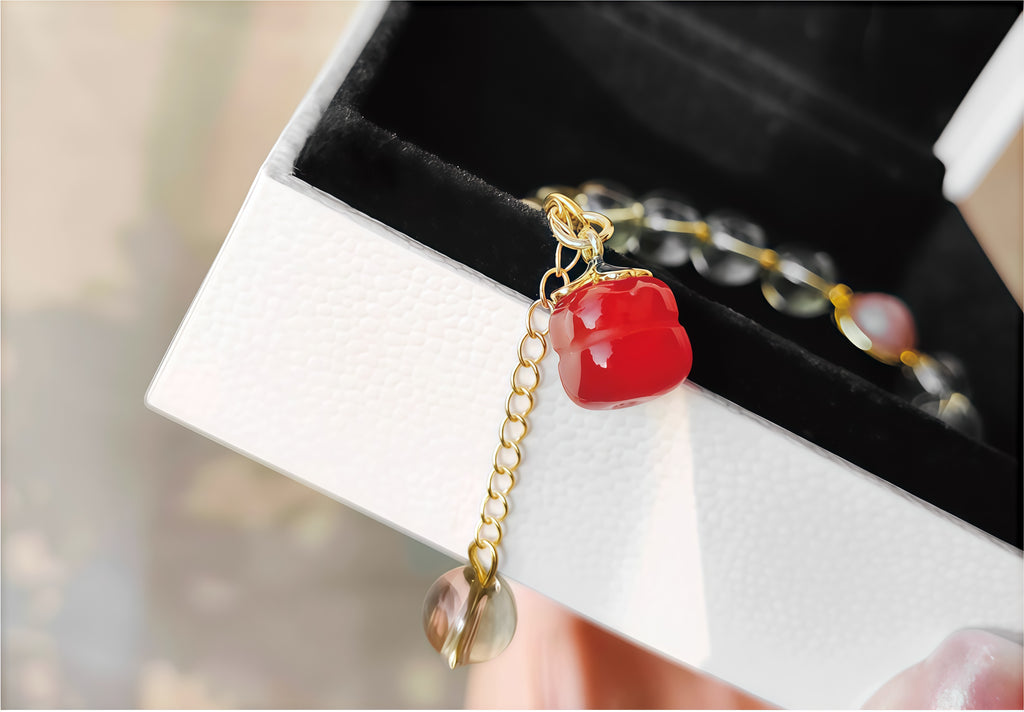 Sunstone Yellow Crystal Bracelet