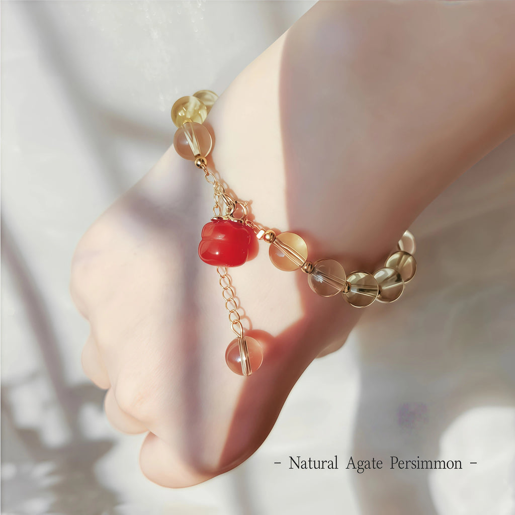 Sunstone Yellow Crystal Bracelet