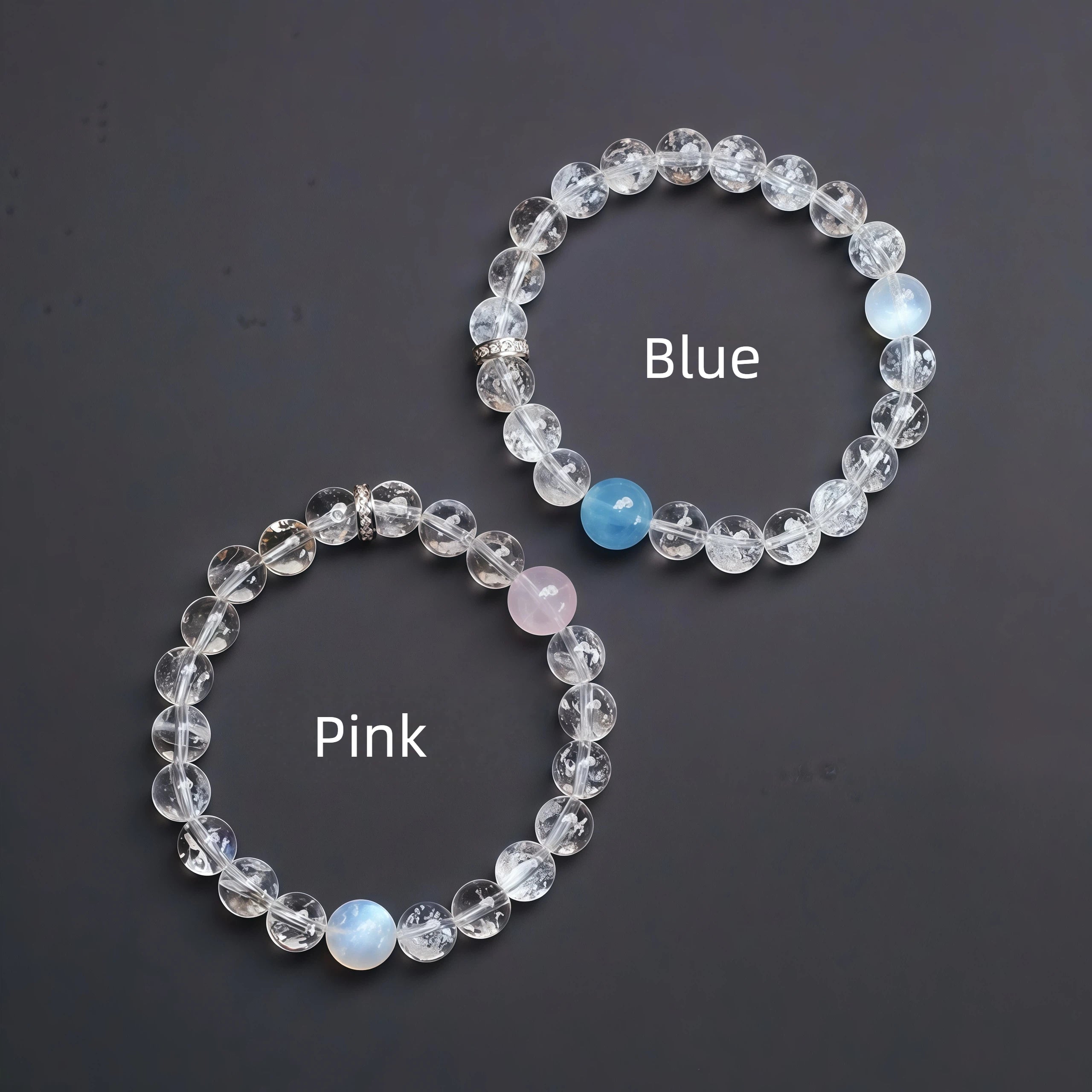 Natural crystal bracelet