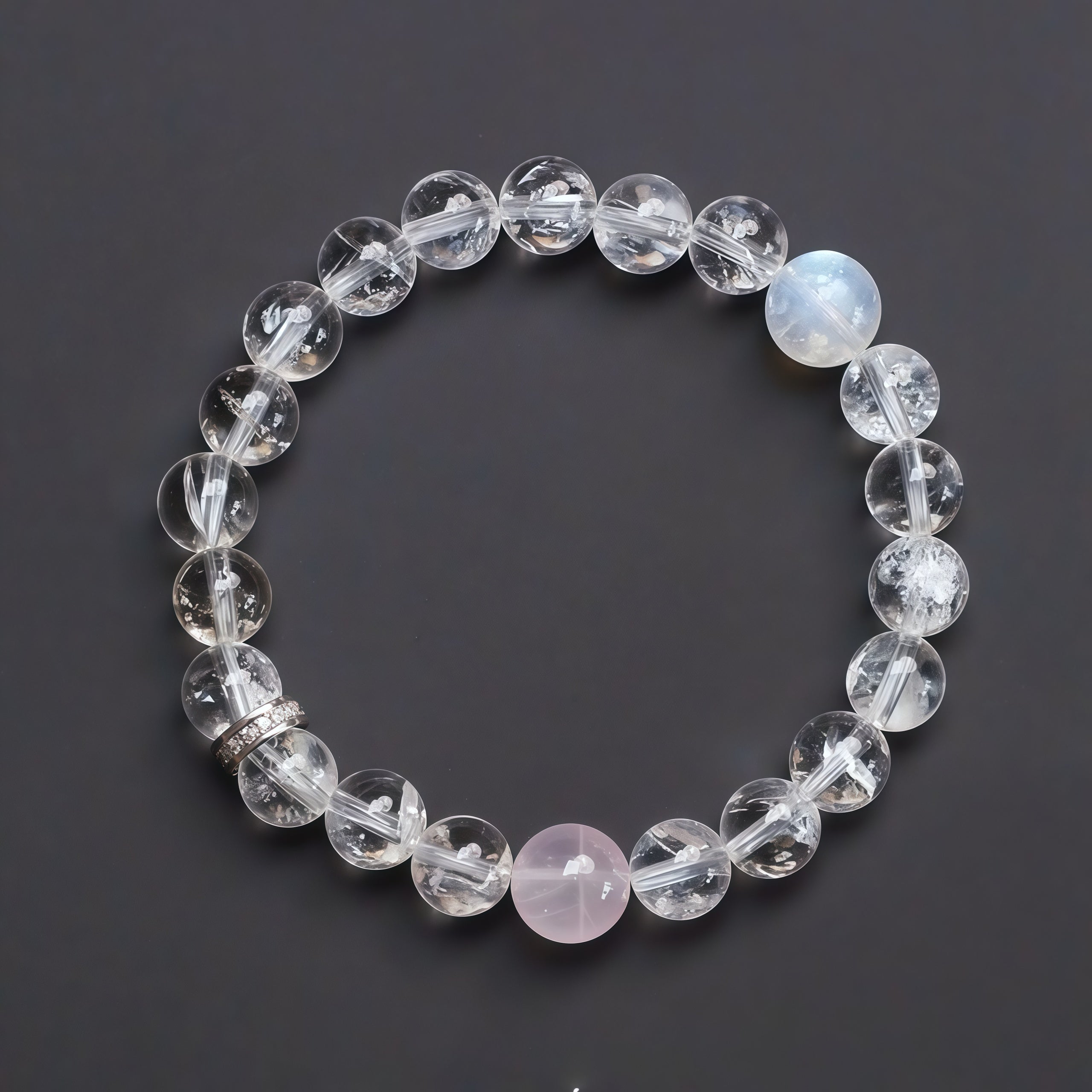 Natural crystal bracelet