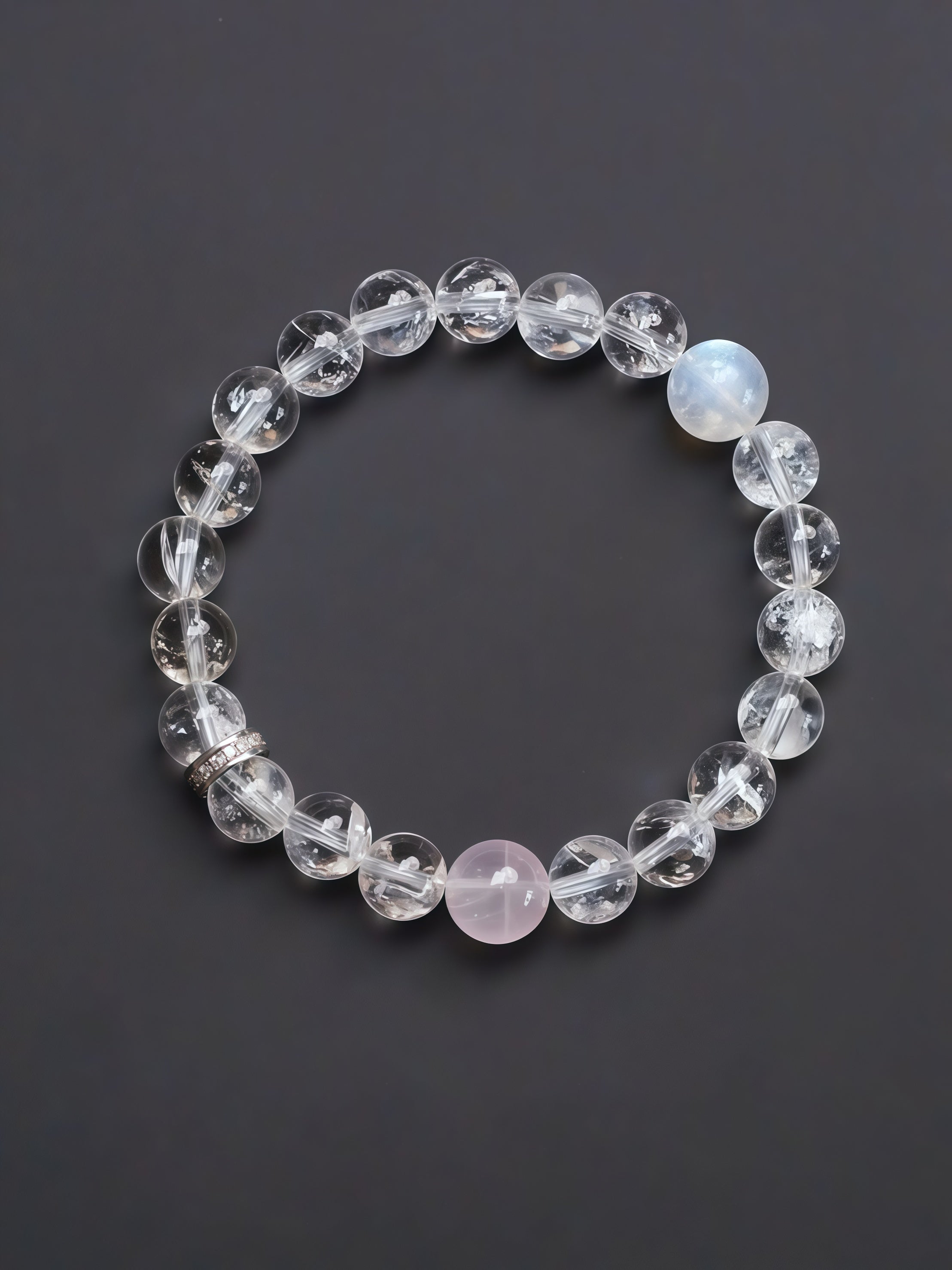 Natural crystal bracelet