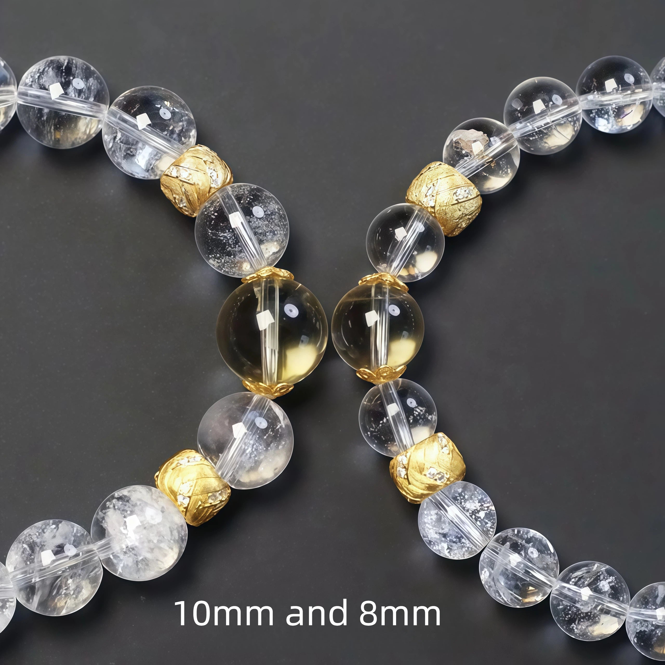 Yellow crystal bracelet