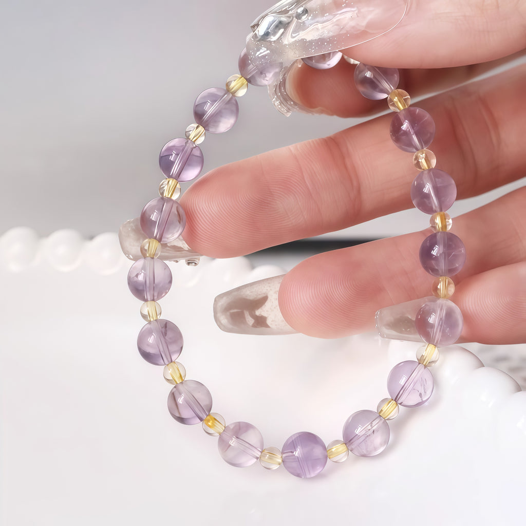 Natural Amethyst Bracelet