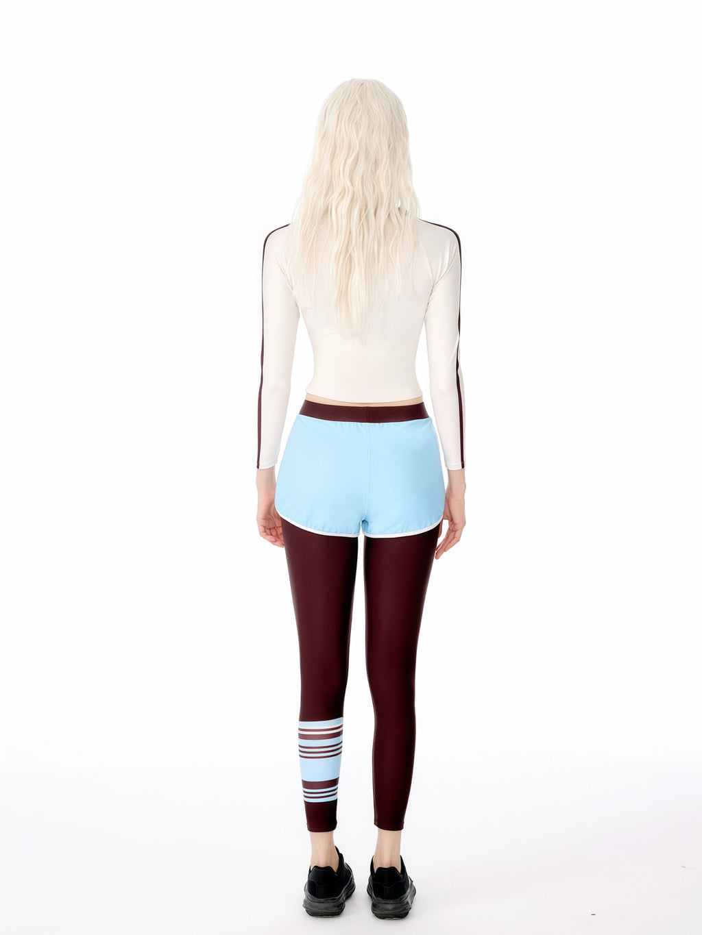 5-Piece Swimwear Set with Vest, Jacket, and Trousers image 3