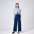 High-Waisted Relaxed-Fit Wide-Leg Jeans image 2