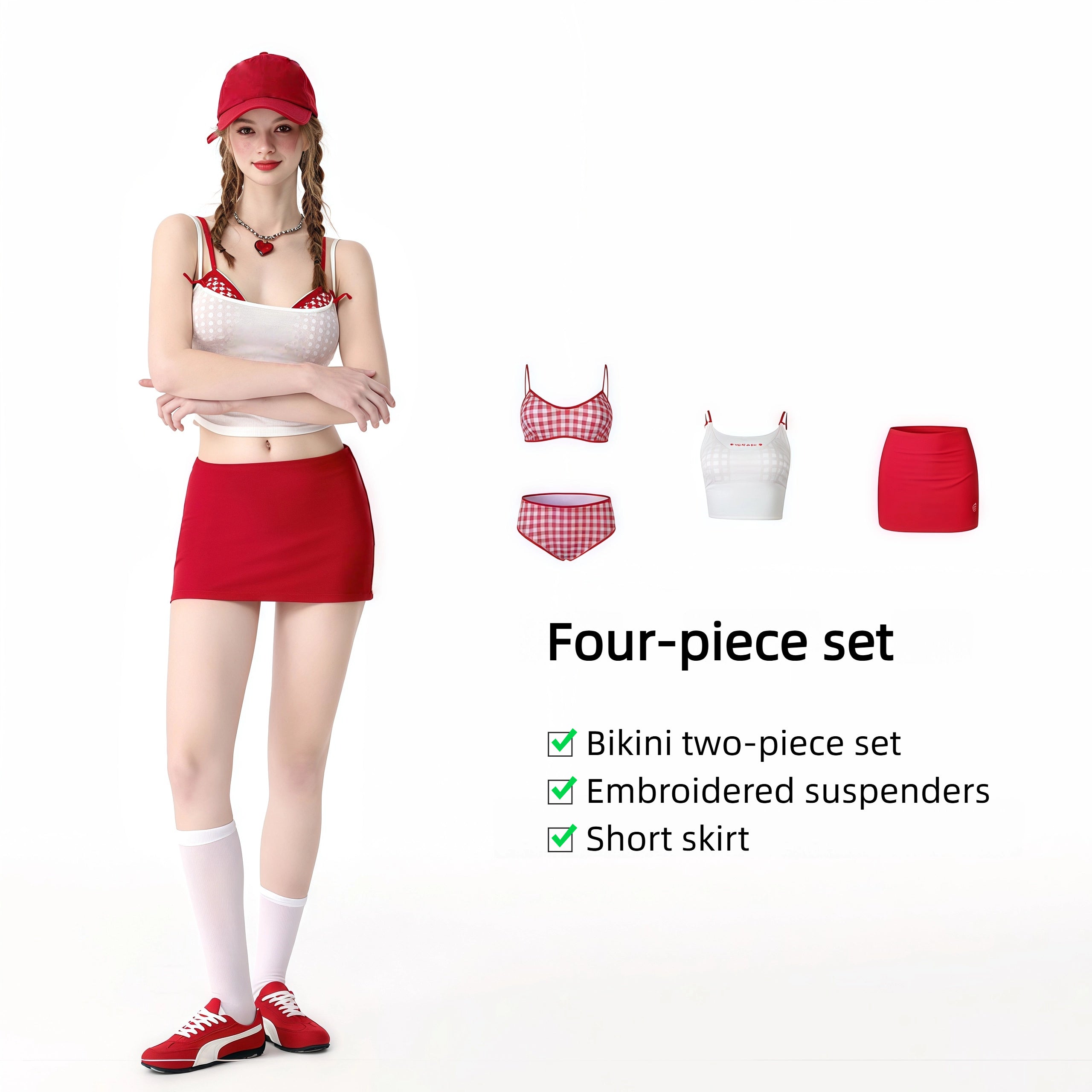 Four-Piece Bikini Set image 4