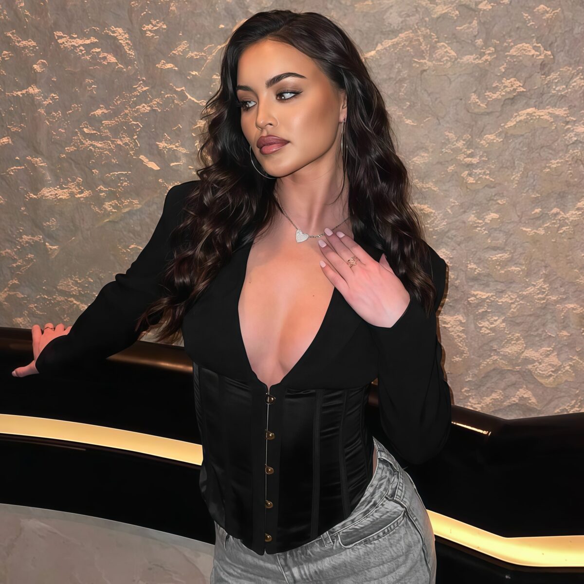 Black corset top - Image 2
