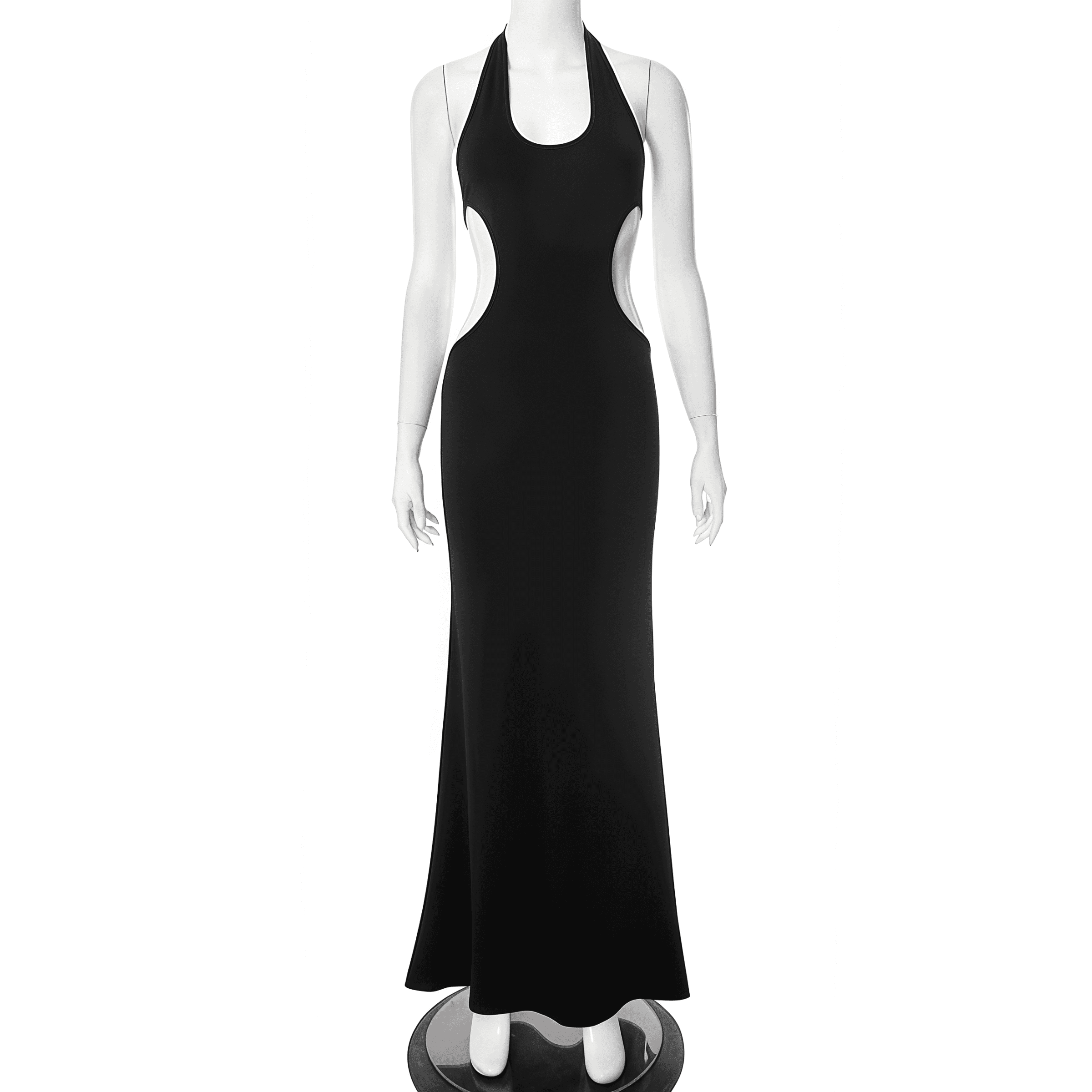 Black halter dress - Image 5