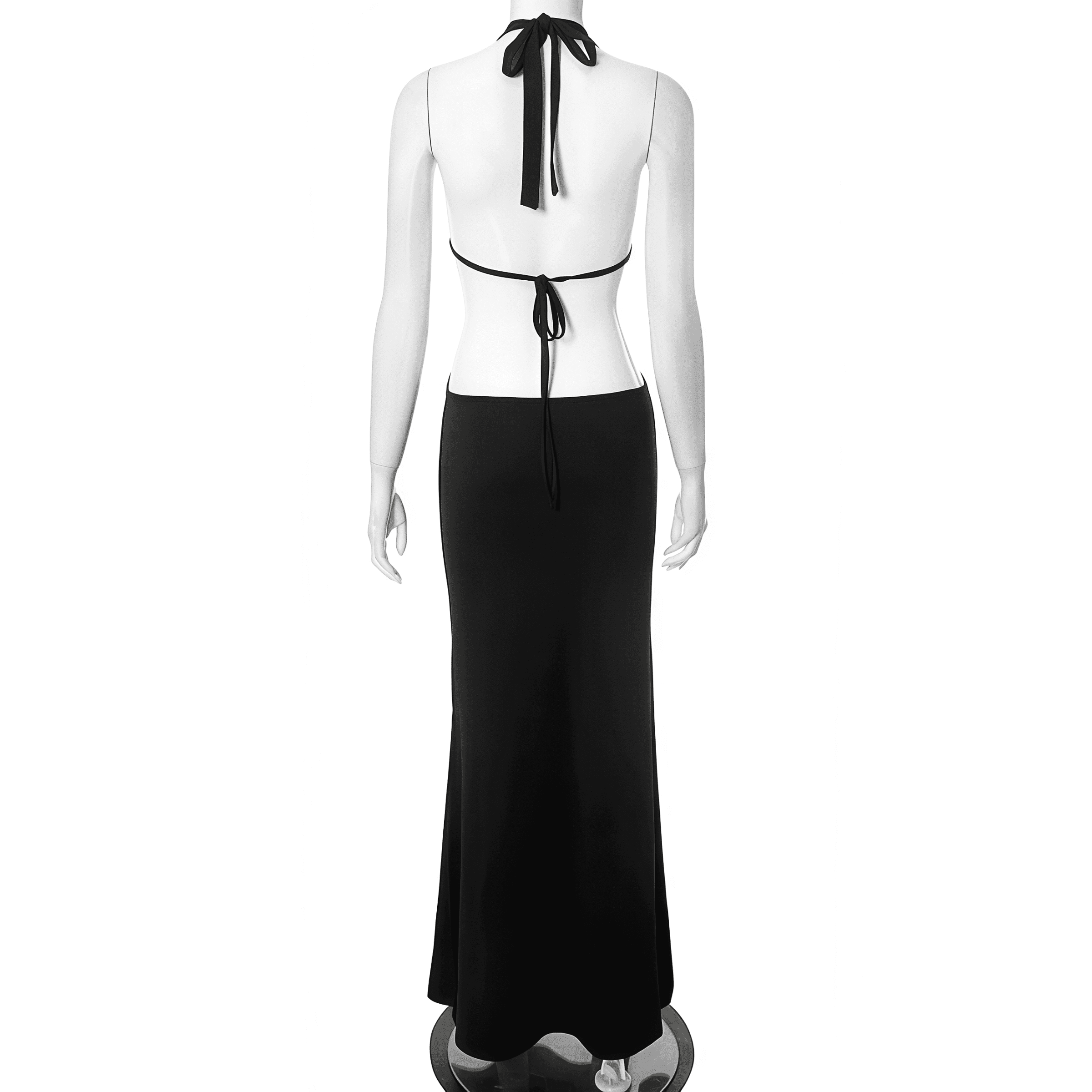 Black halter dress - Image 6