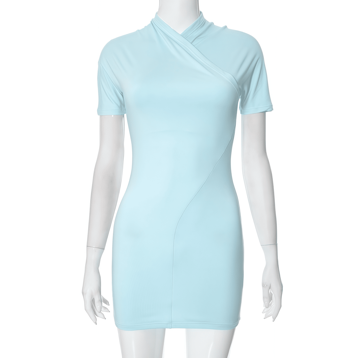 Blue mini dress - Image 4