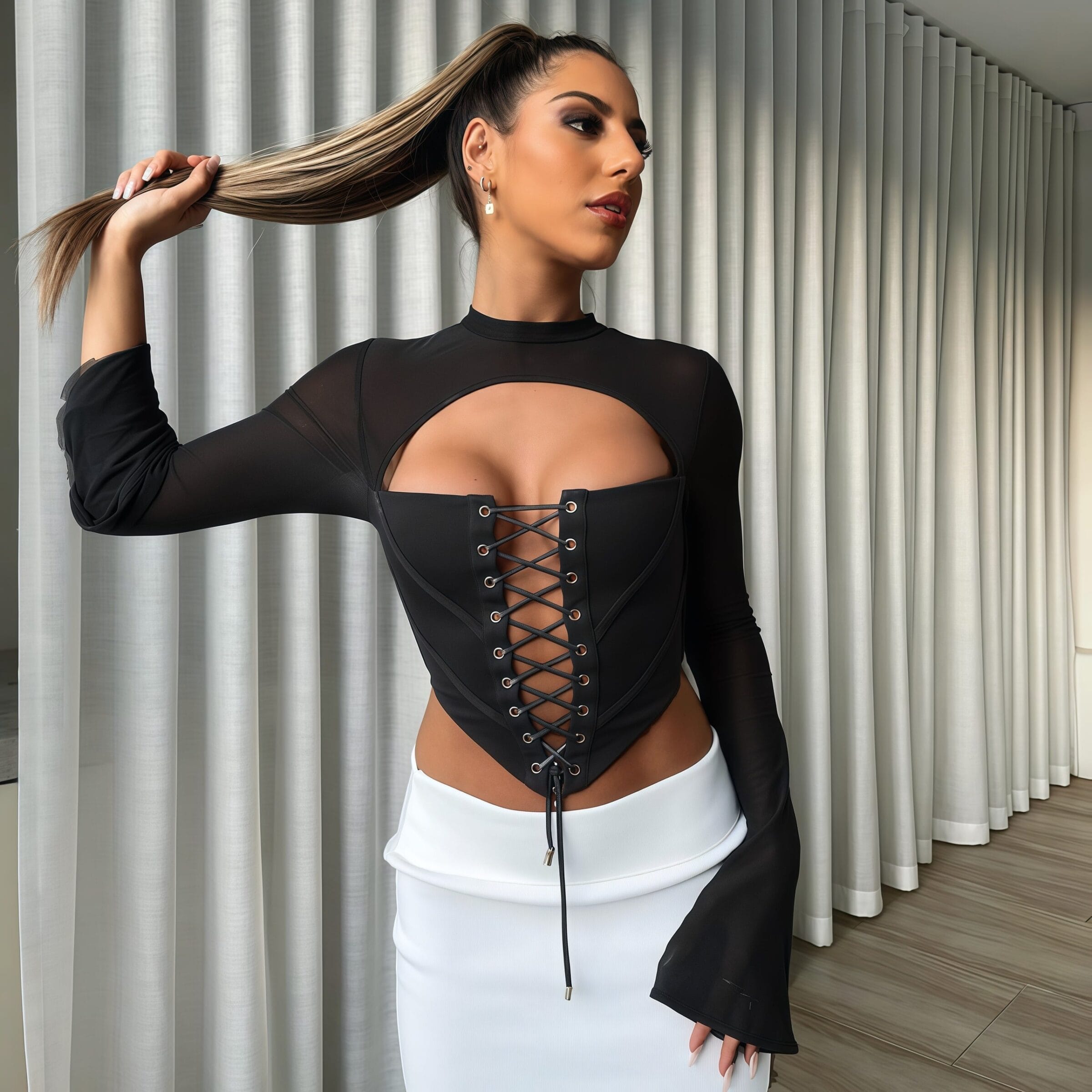 Corset lace up top - Image 4