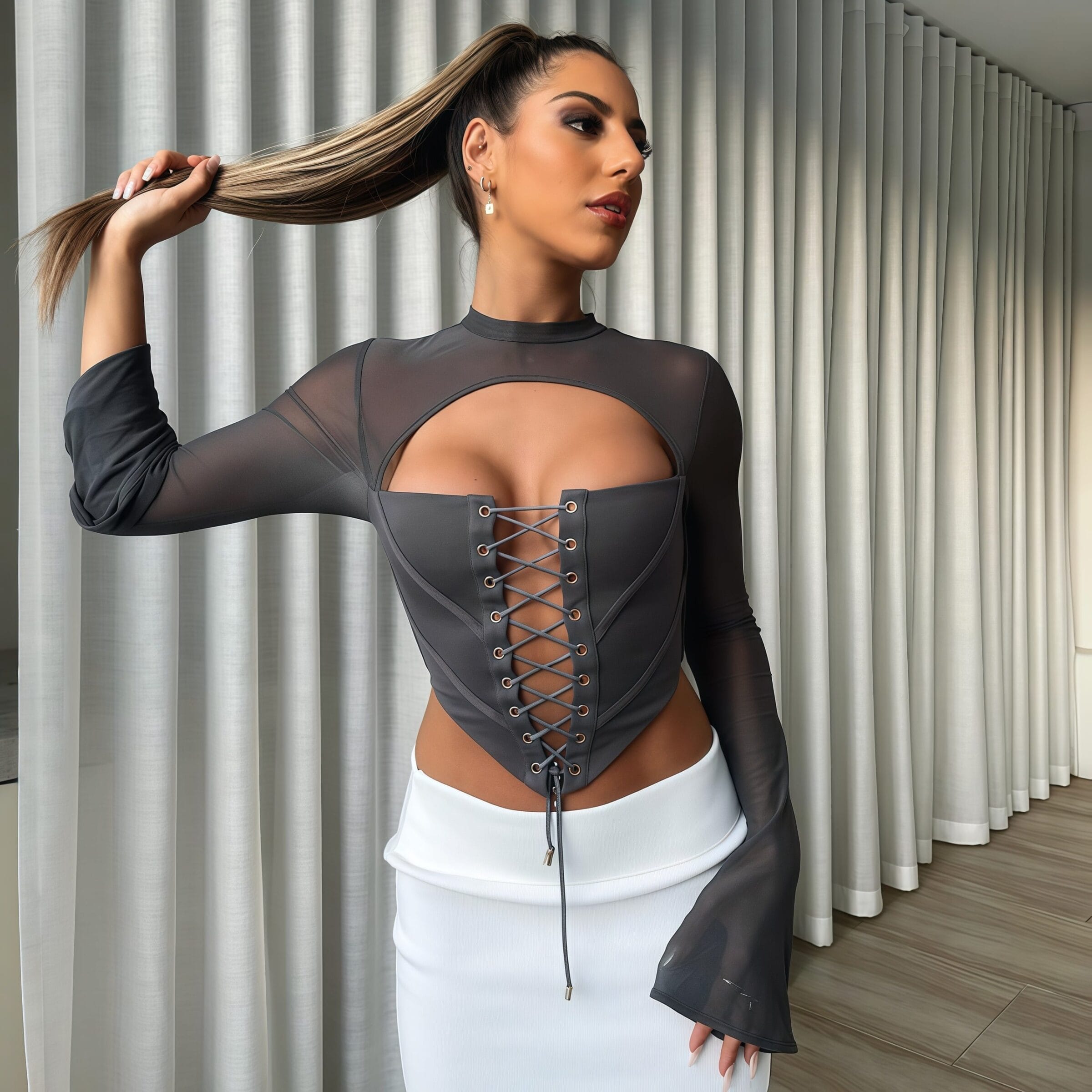 Corset lace up top - Image 6