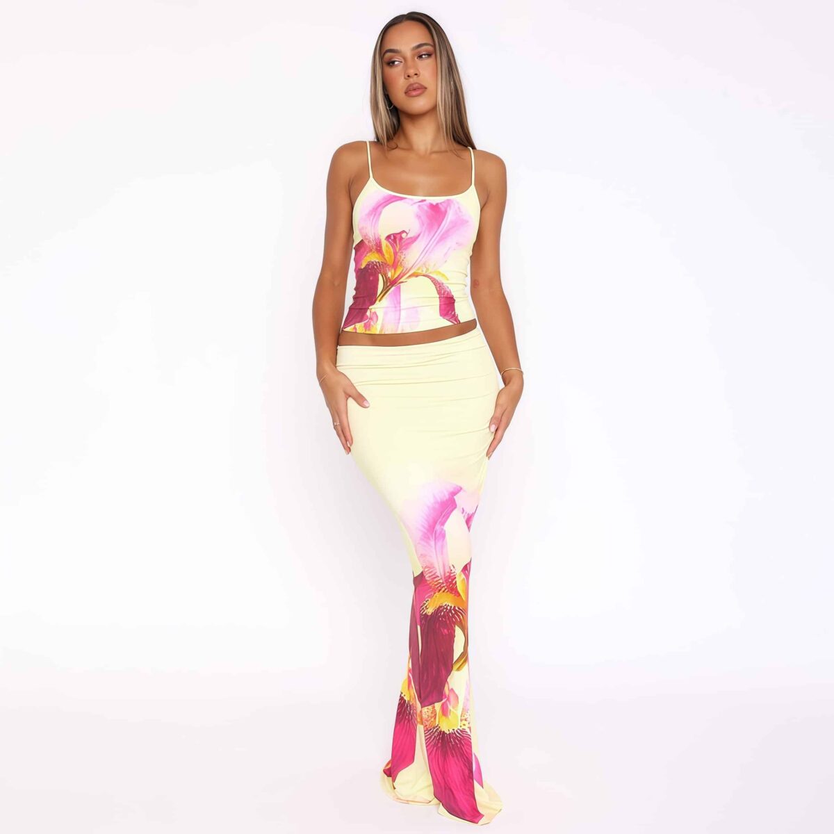 Floral maxi skirt - Image 2