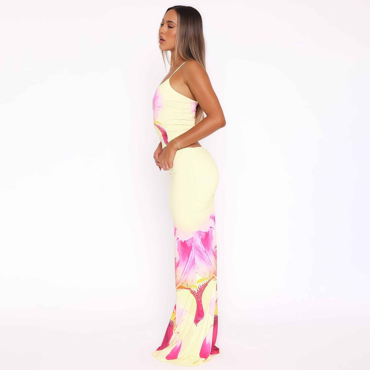 Floral maxi skirt - Image 3