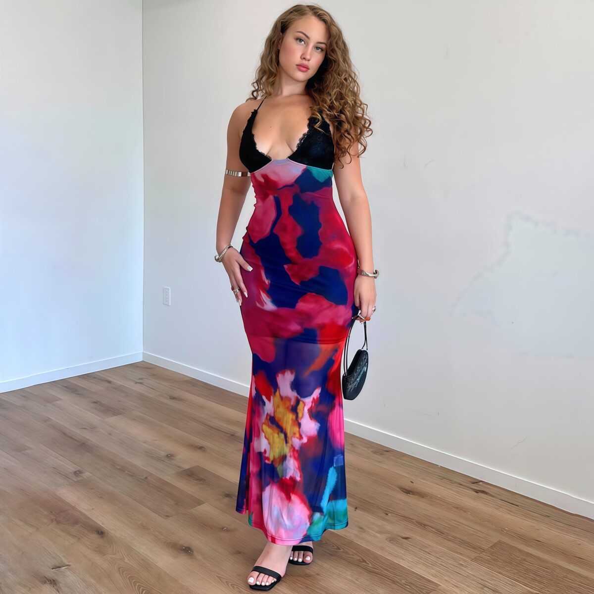 Halter neck dress