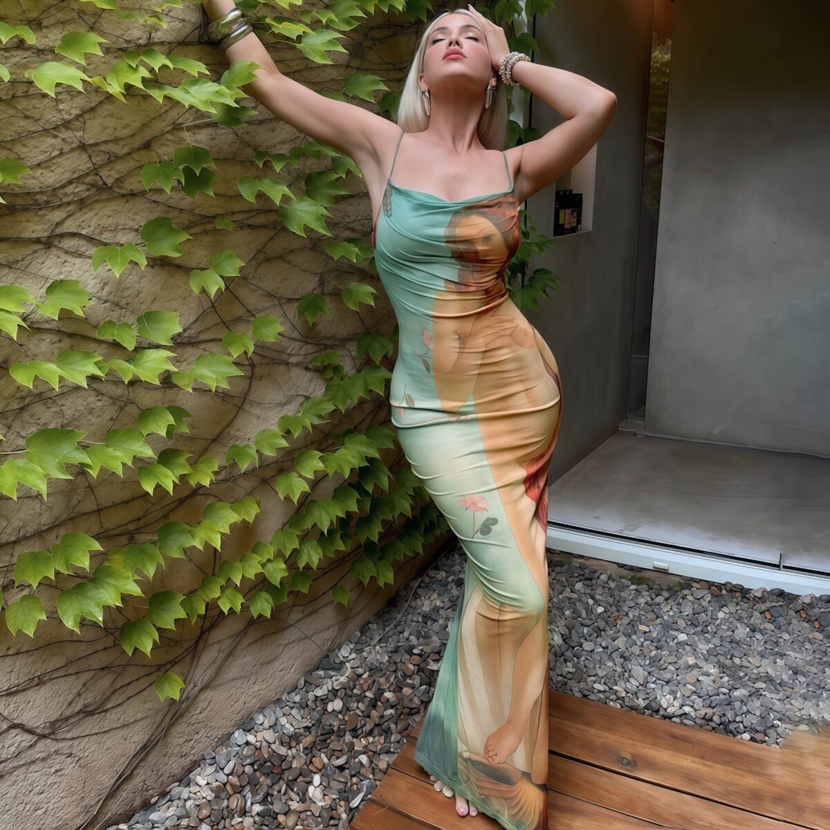 Overall dress