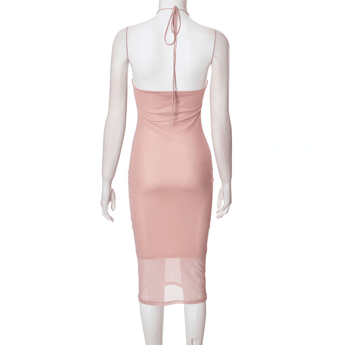Pink floral dress - Image 6