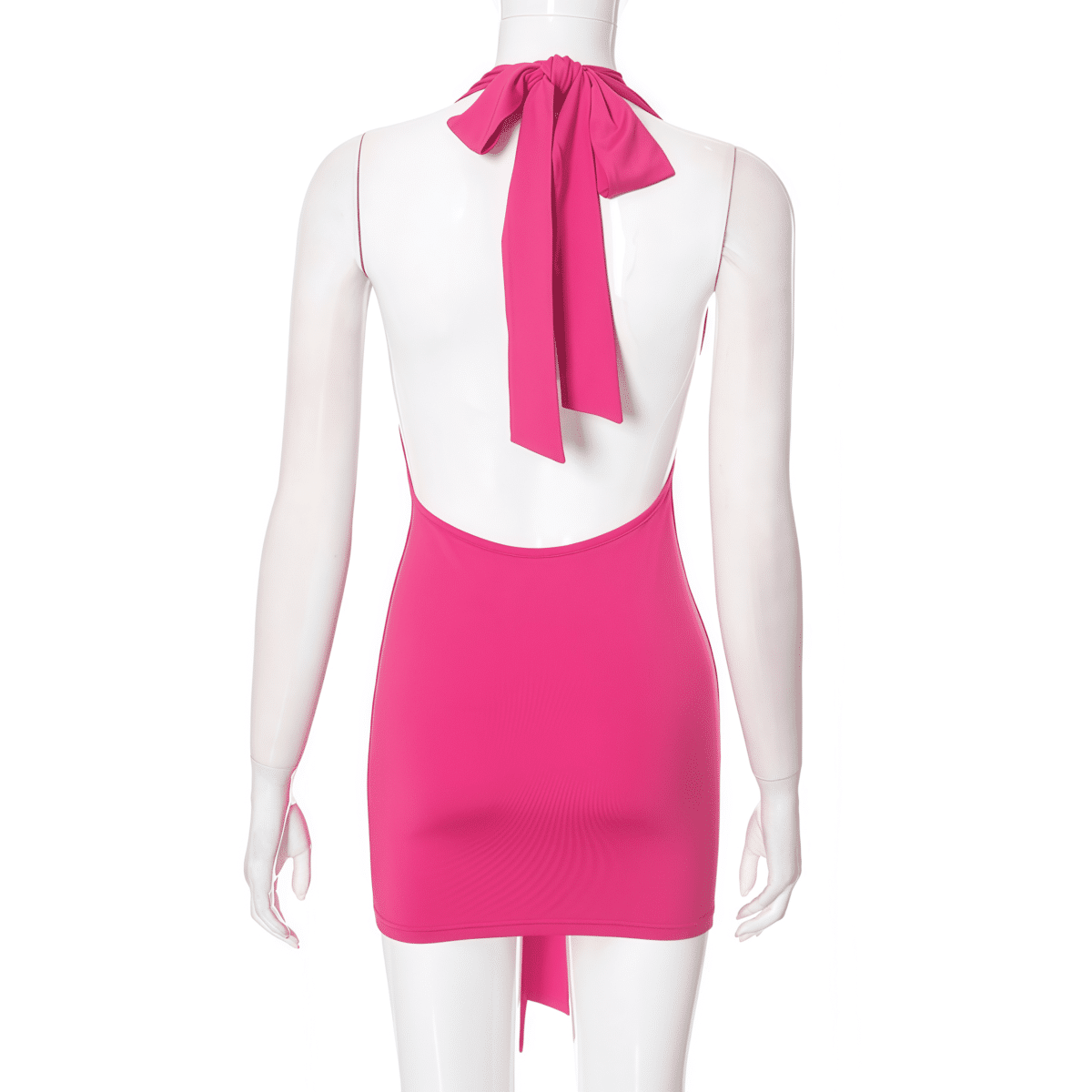 Pink mini dress - Image 6