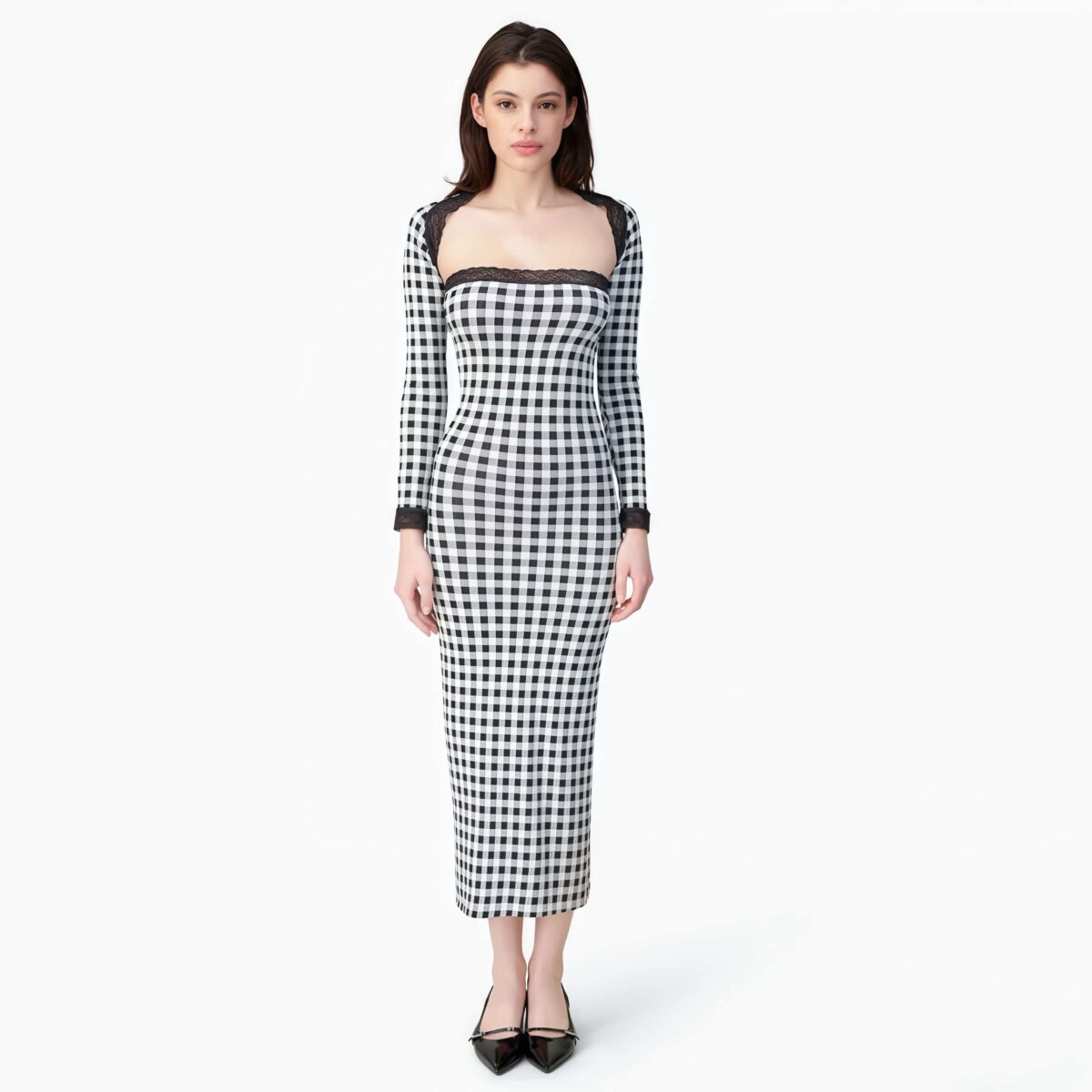 Plaid dress - Image 2