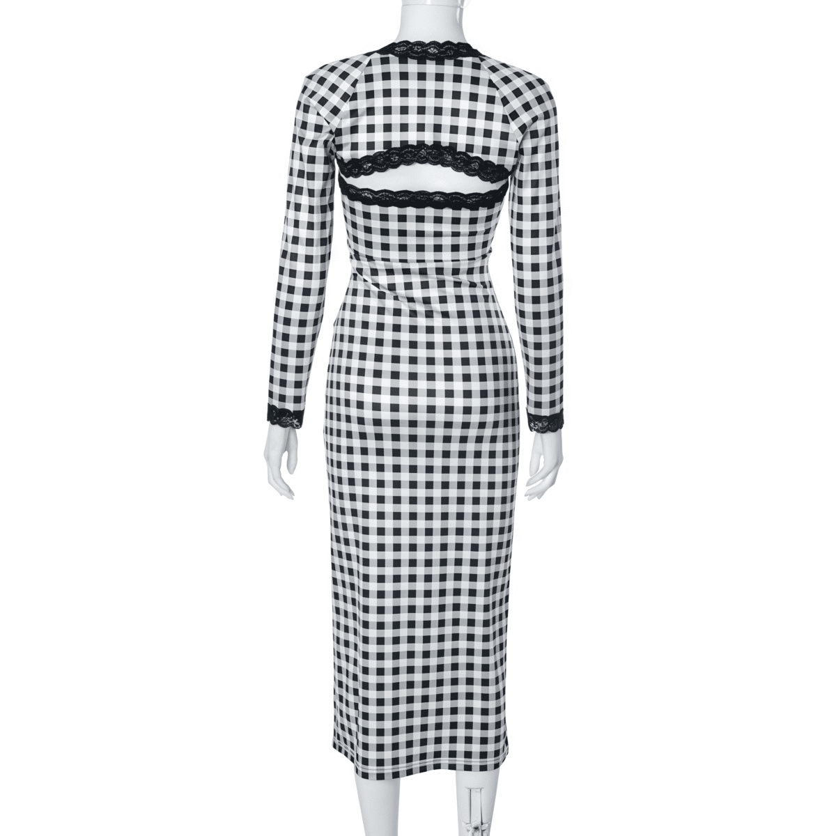 Plaid dress - Image 6