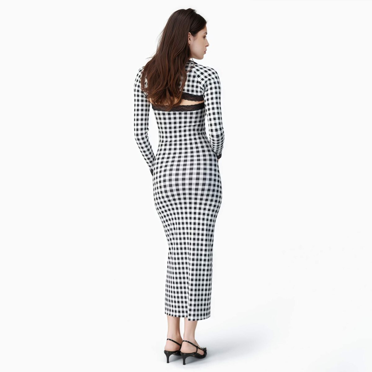 Plaid dress - Image 4