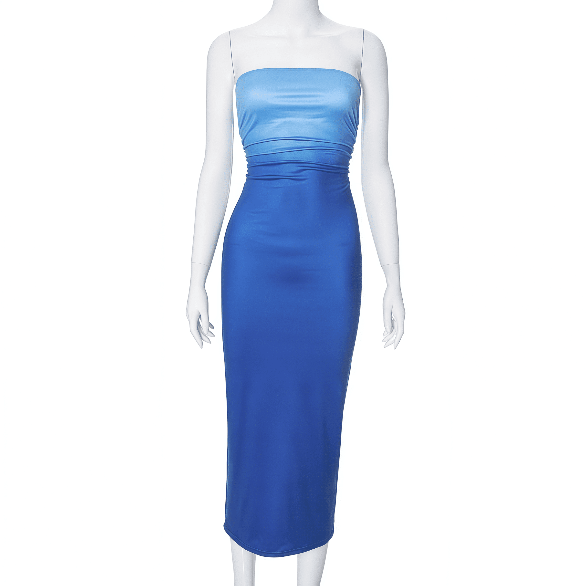 Pleated dress - Image 9