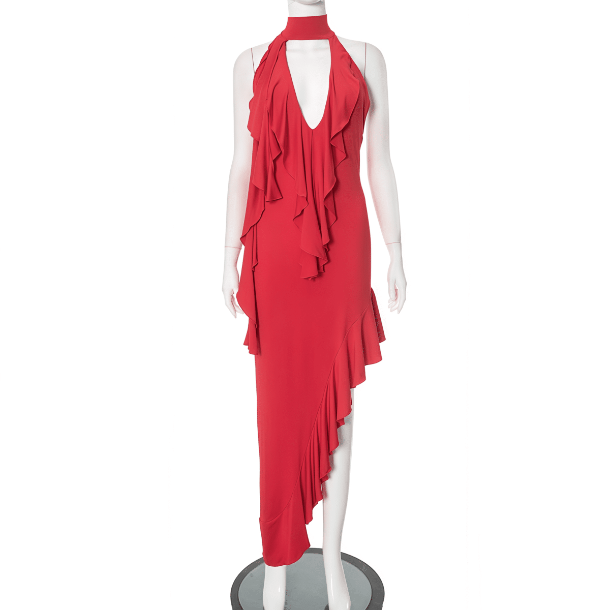 Ruffled midi dress - Image 5