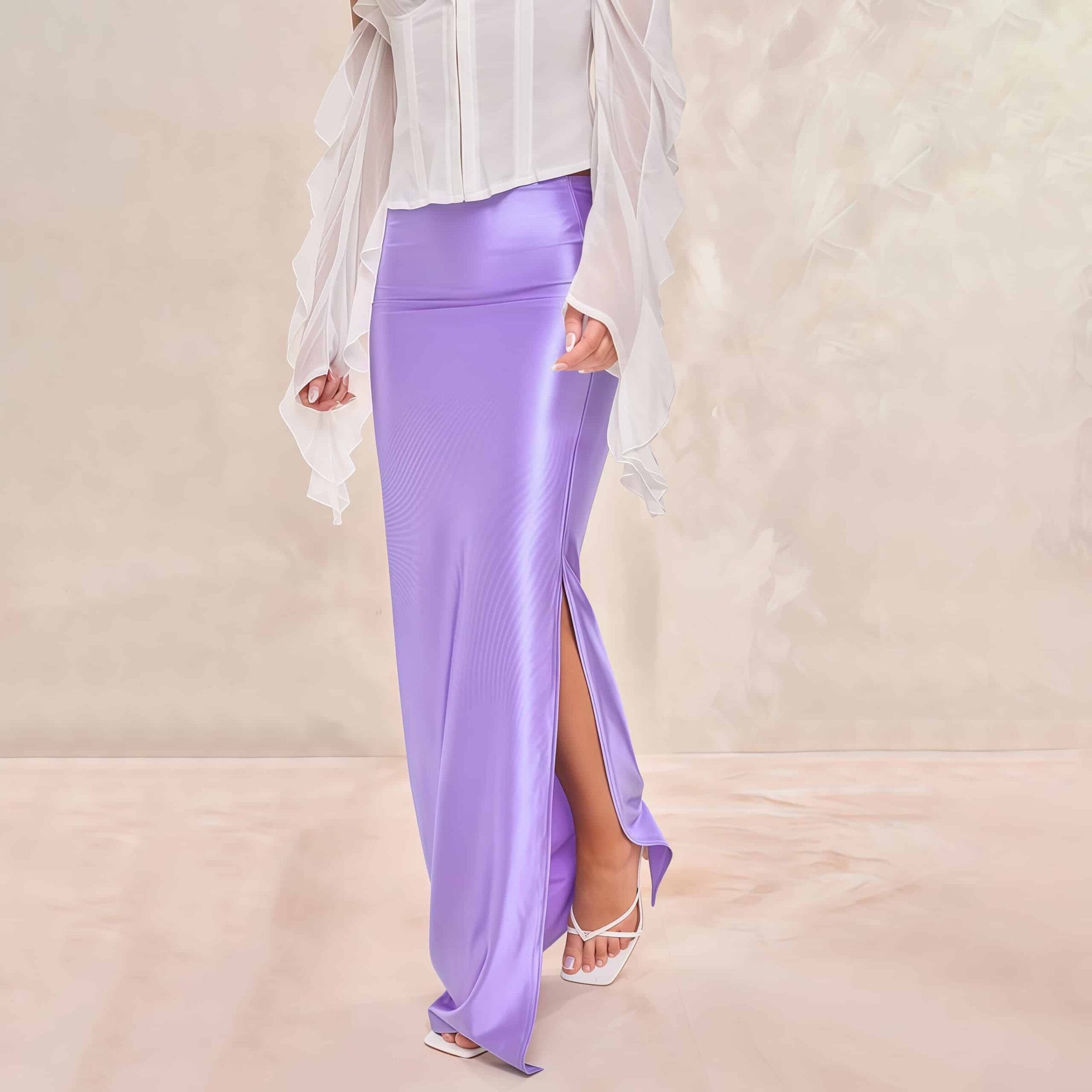 Satin dress - Image 2