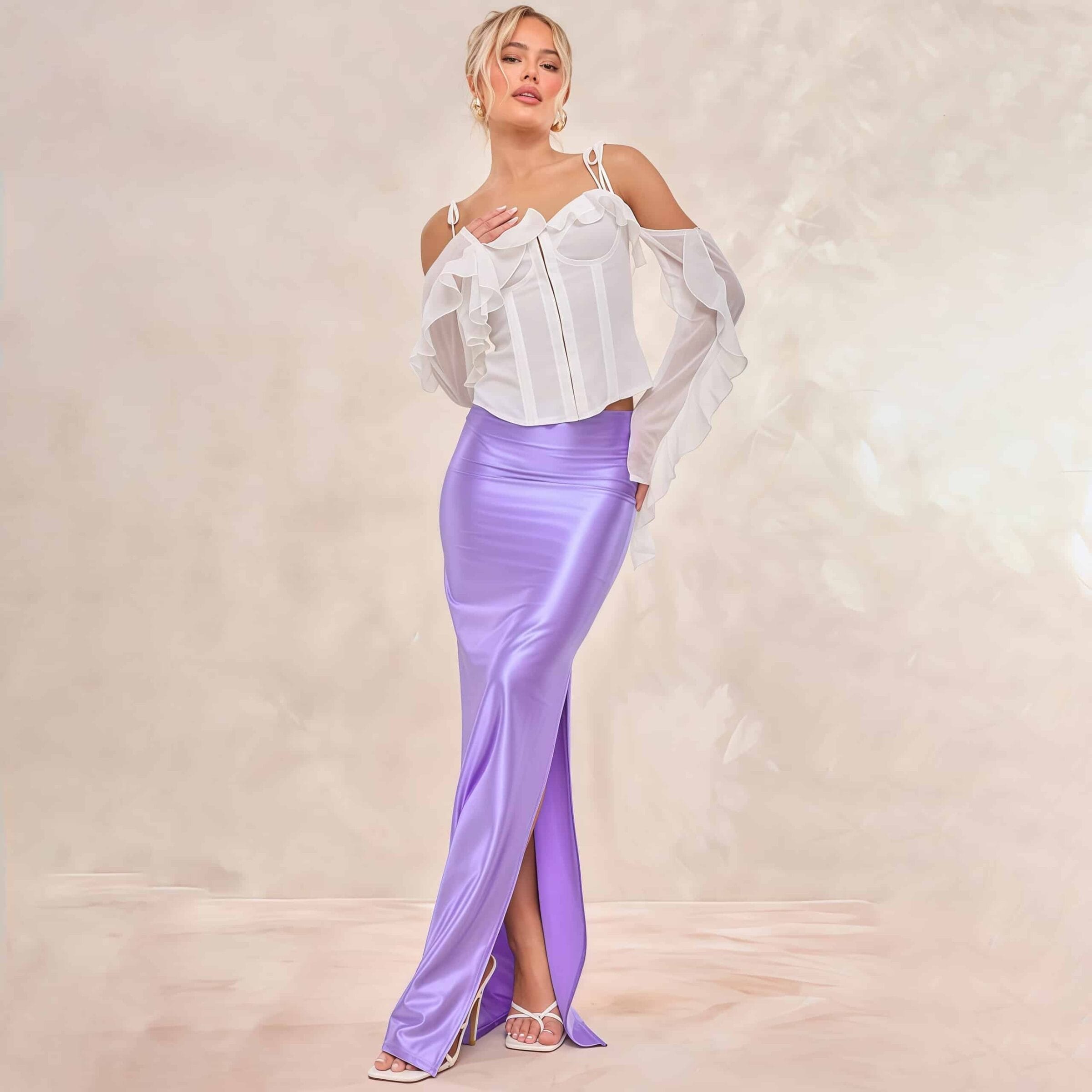 Satin dress