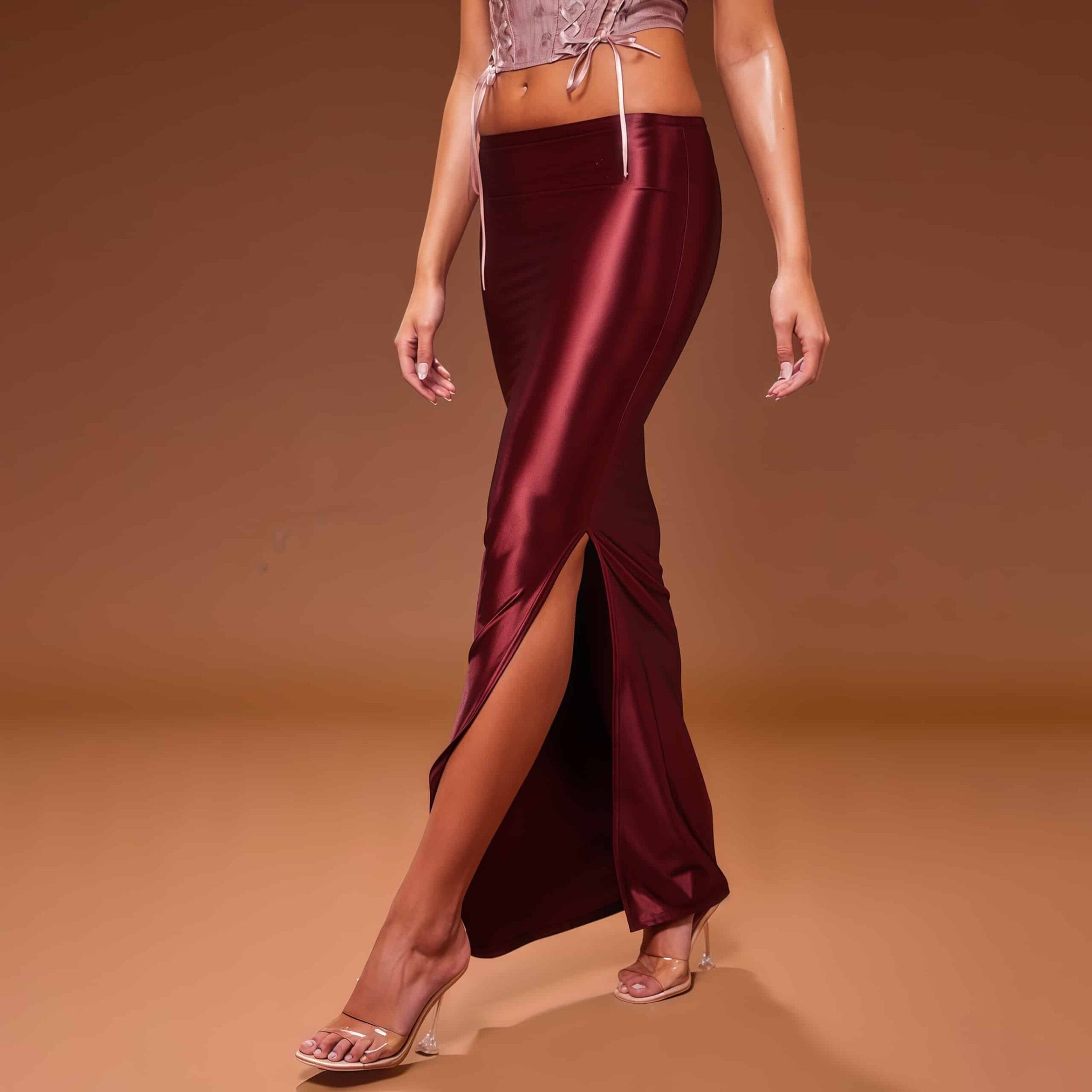 Satin dress - Image 5