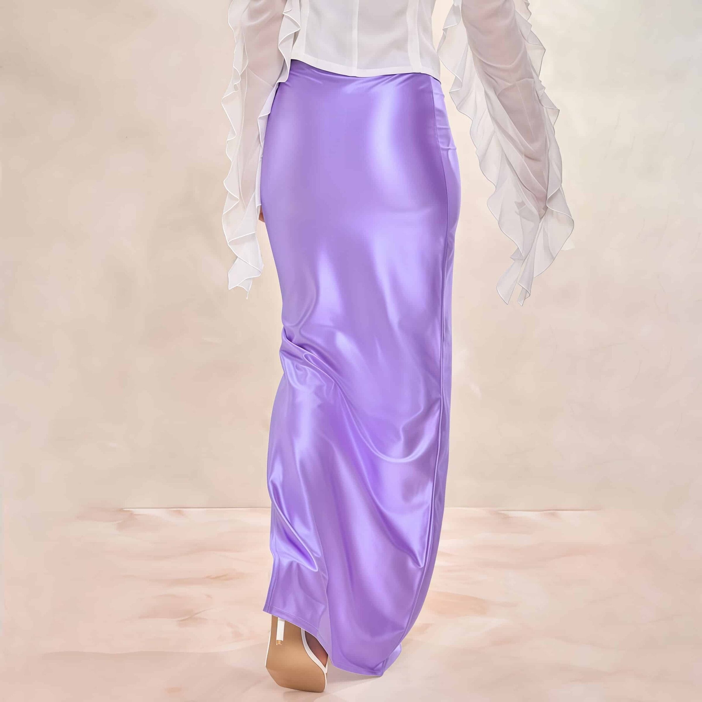 Satin dress - Image 3