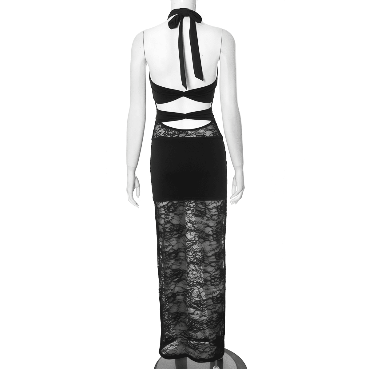 Sheer black dress - Image 6