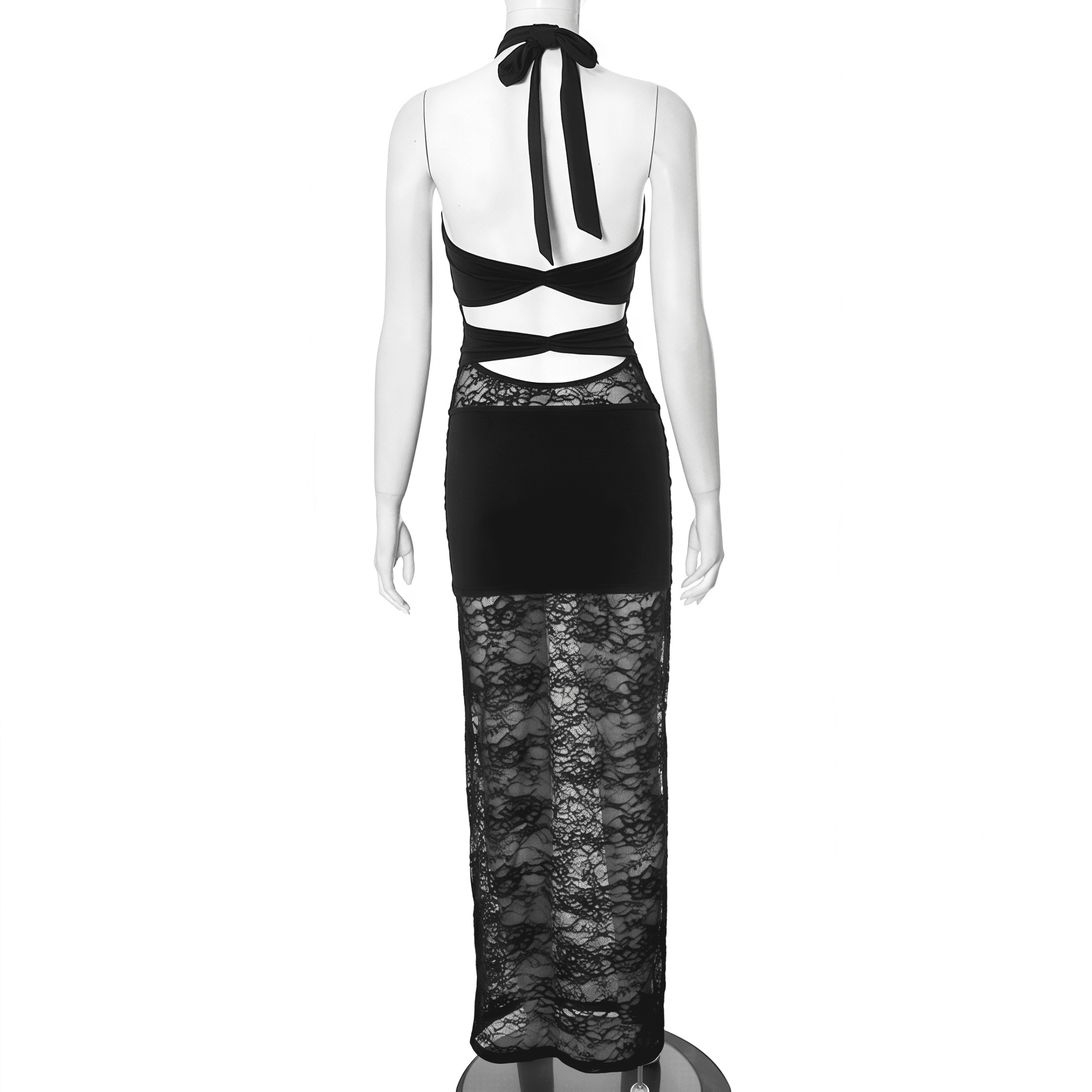 Sheer black dress - Image 6