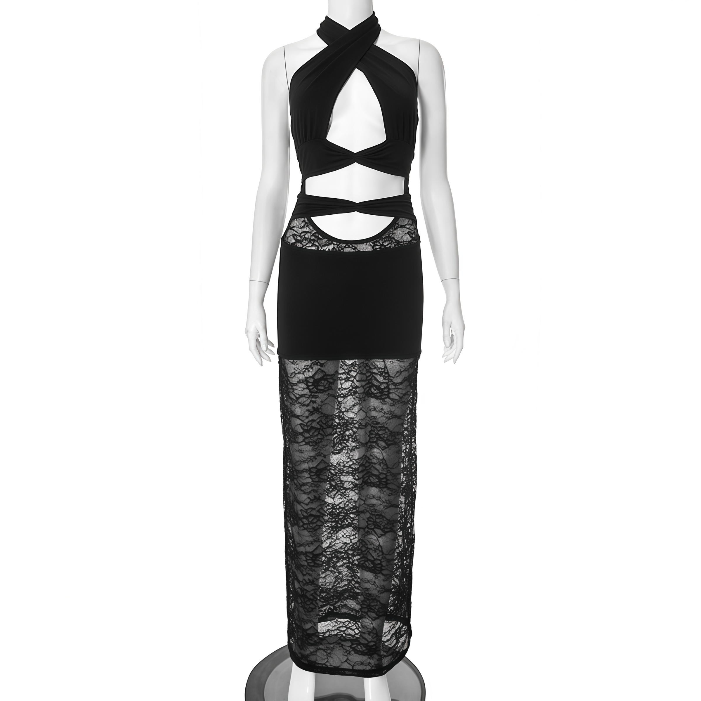 Sheer black dress - Image 5