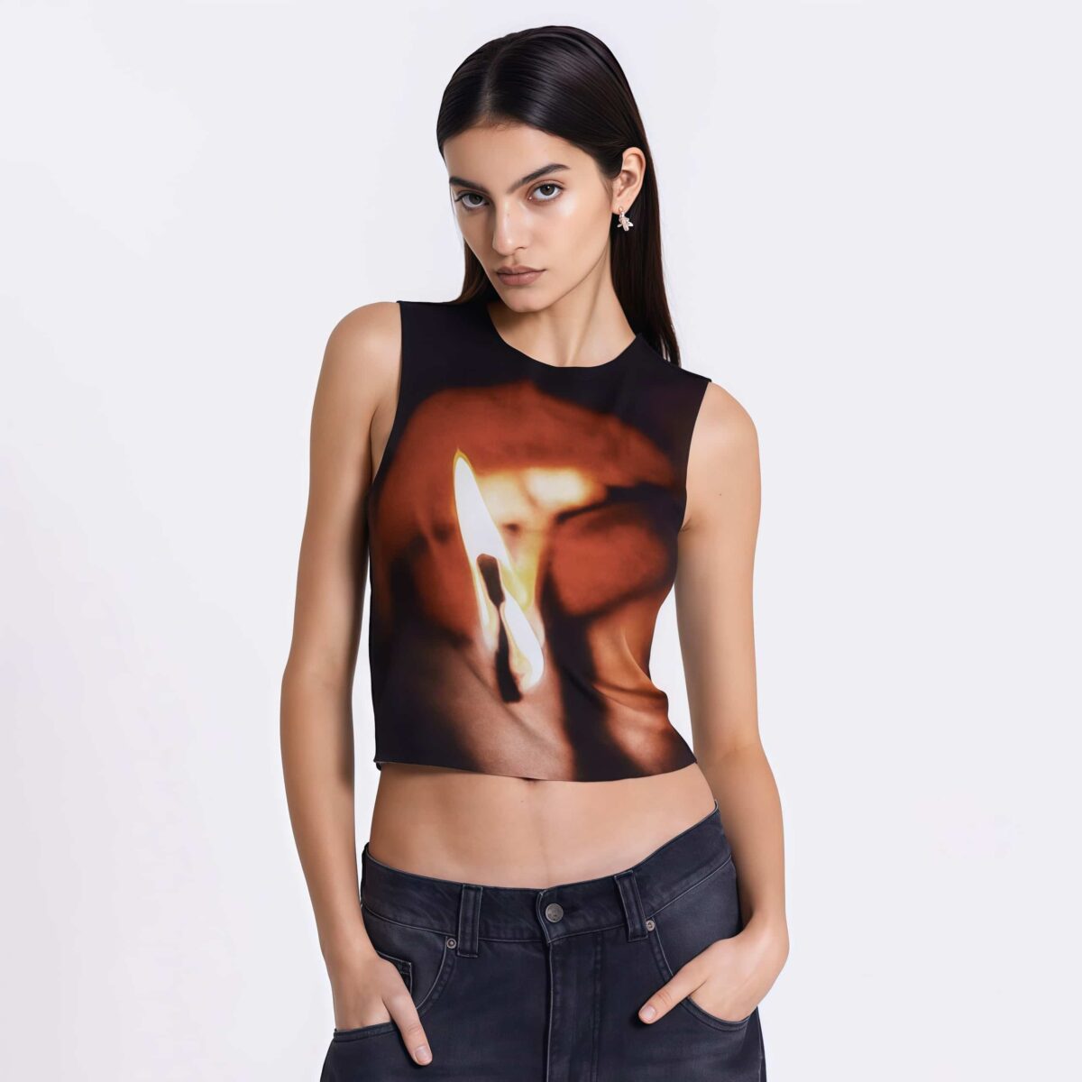 Sleeveless vest