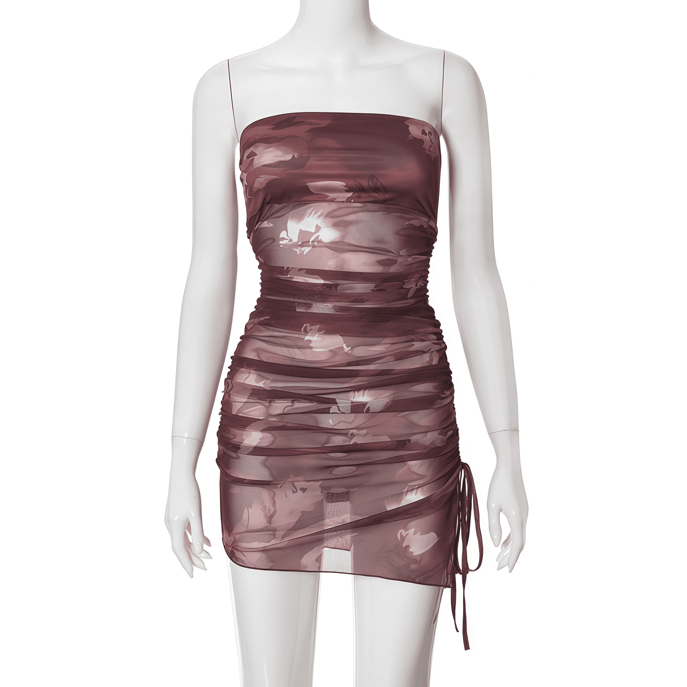 Strapless mini dress - Image 7