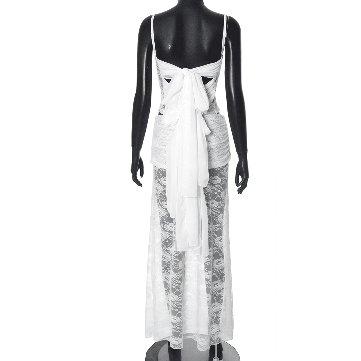 White tiered skirt - Image 6