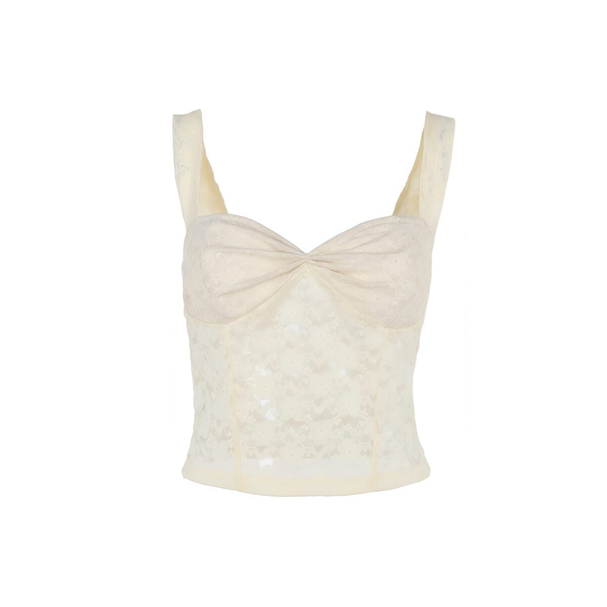 Black lace crop top - Image 5