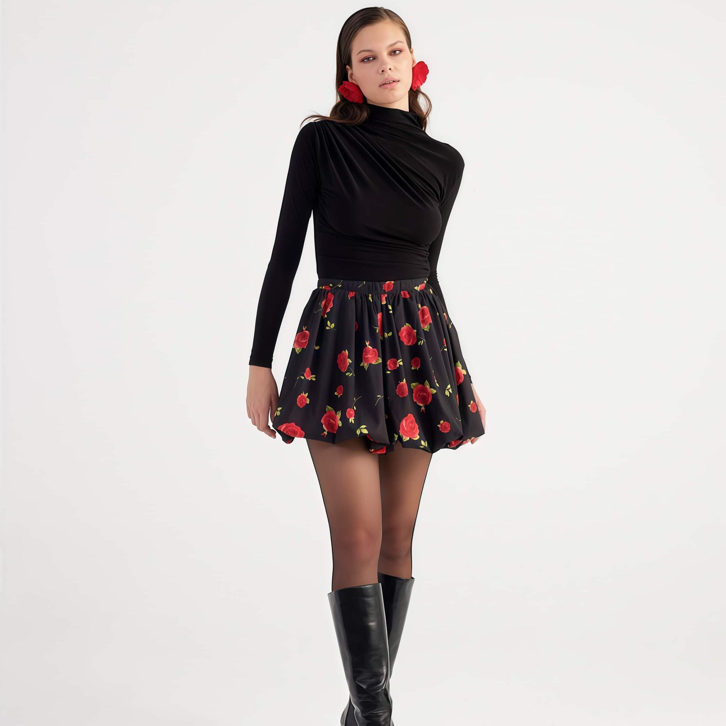 Black mini dress - Image 2