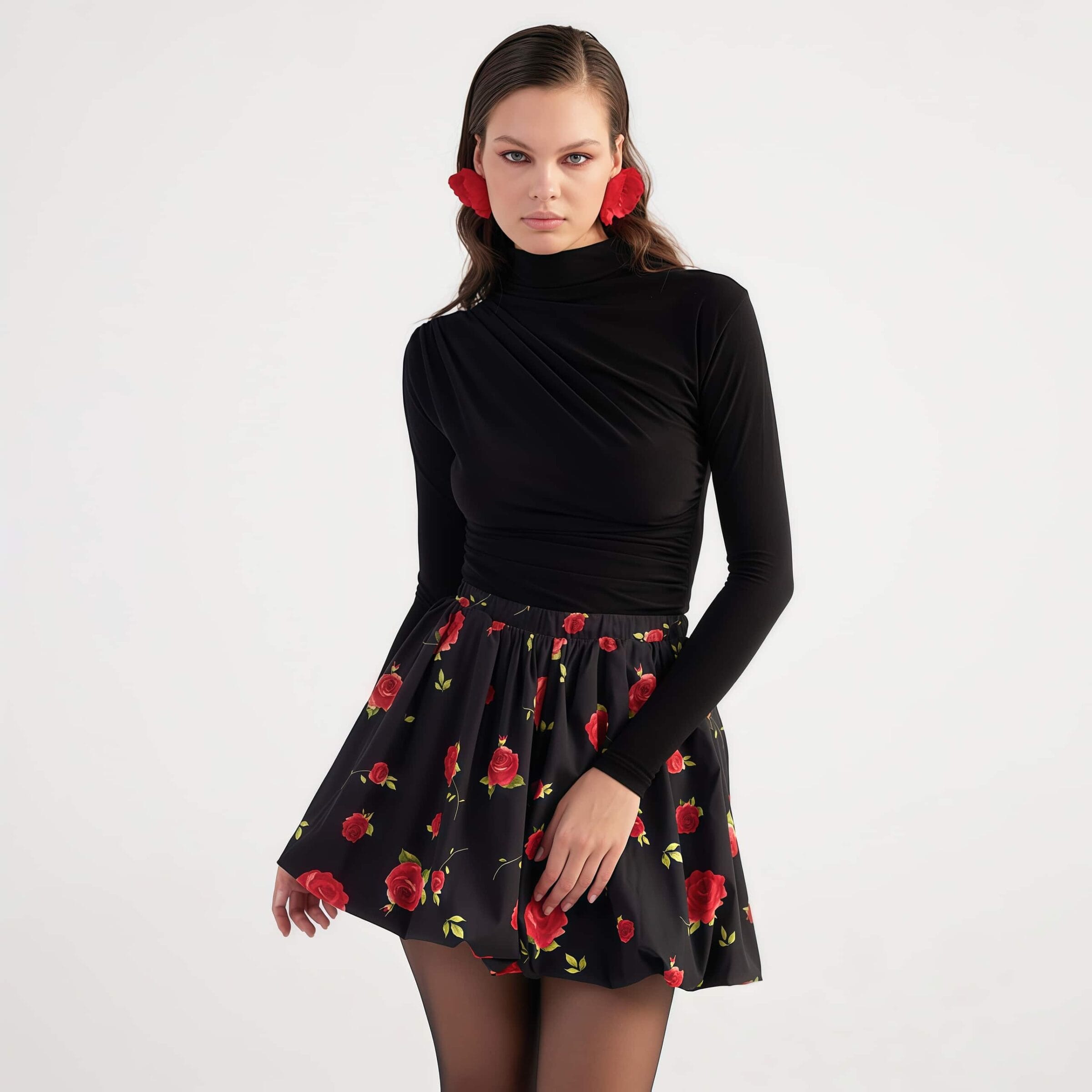 Black mini dress - Image 3