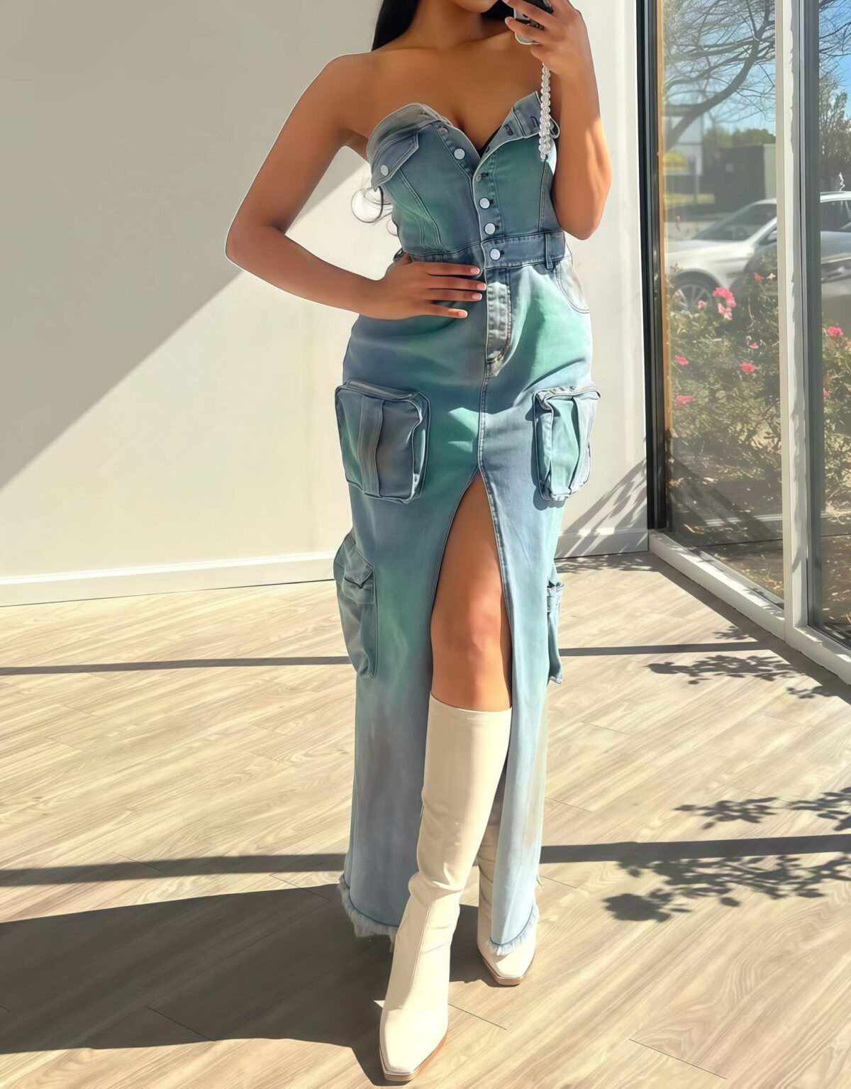 Denim Dress