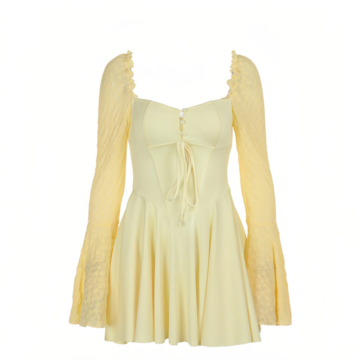 Lace mini dress - Image 5