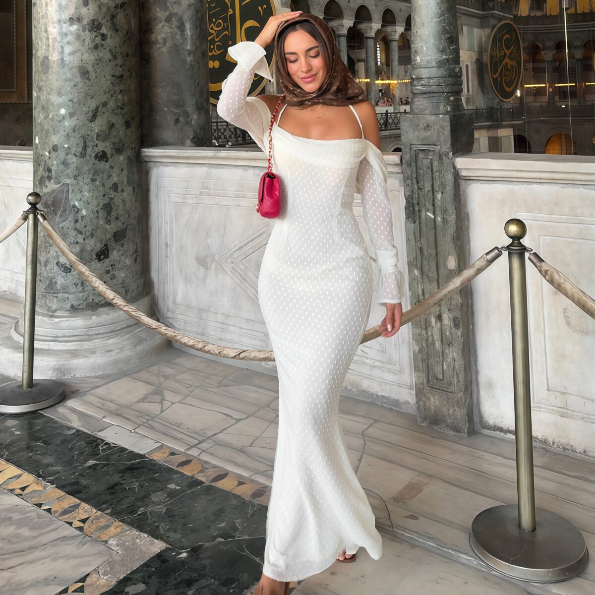 Long Sleeve Prom Dress
