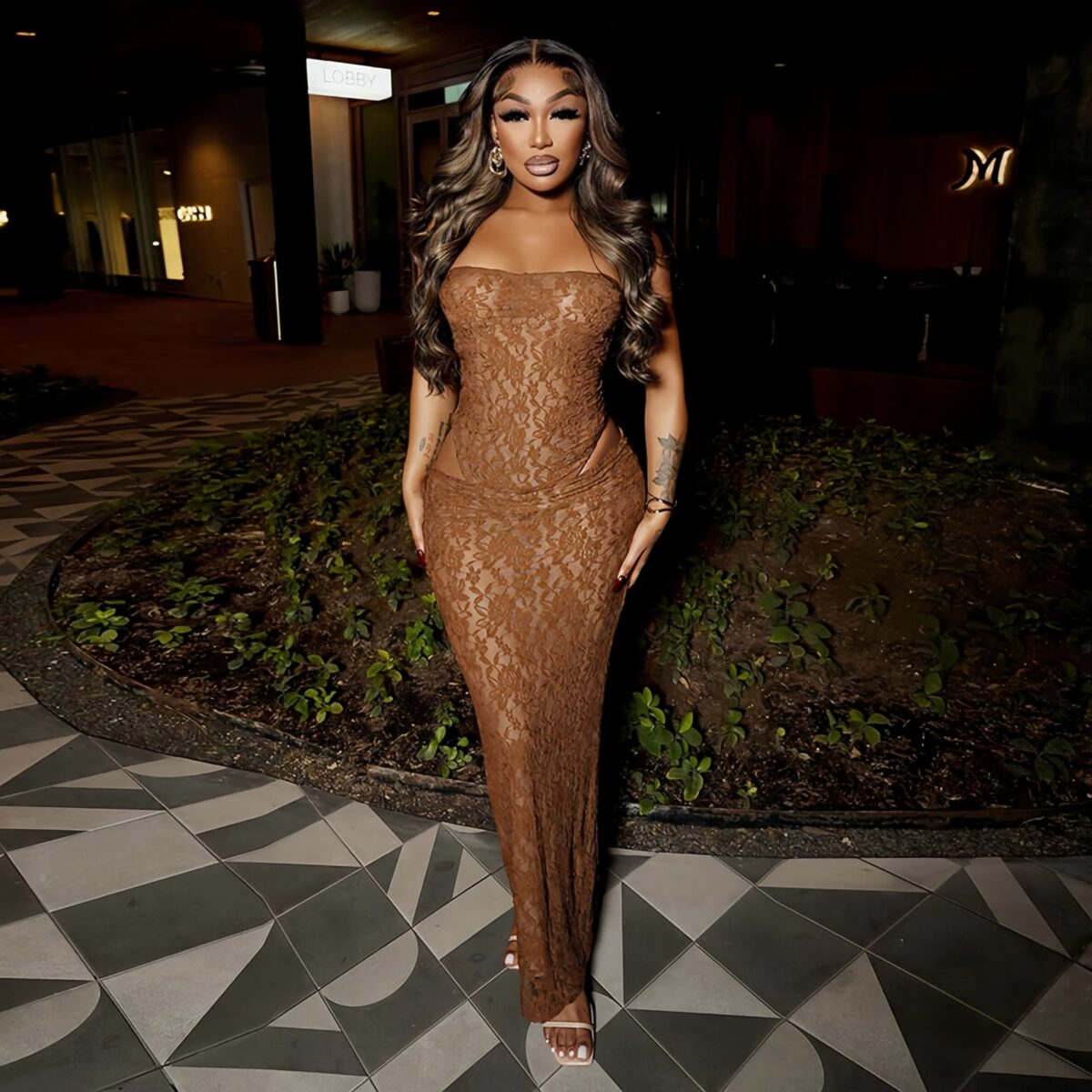 off the shoulder dress