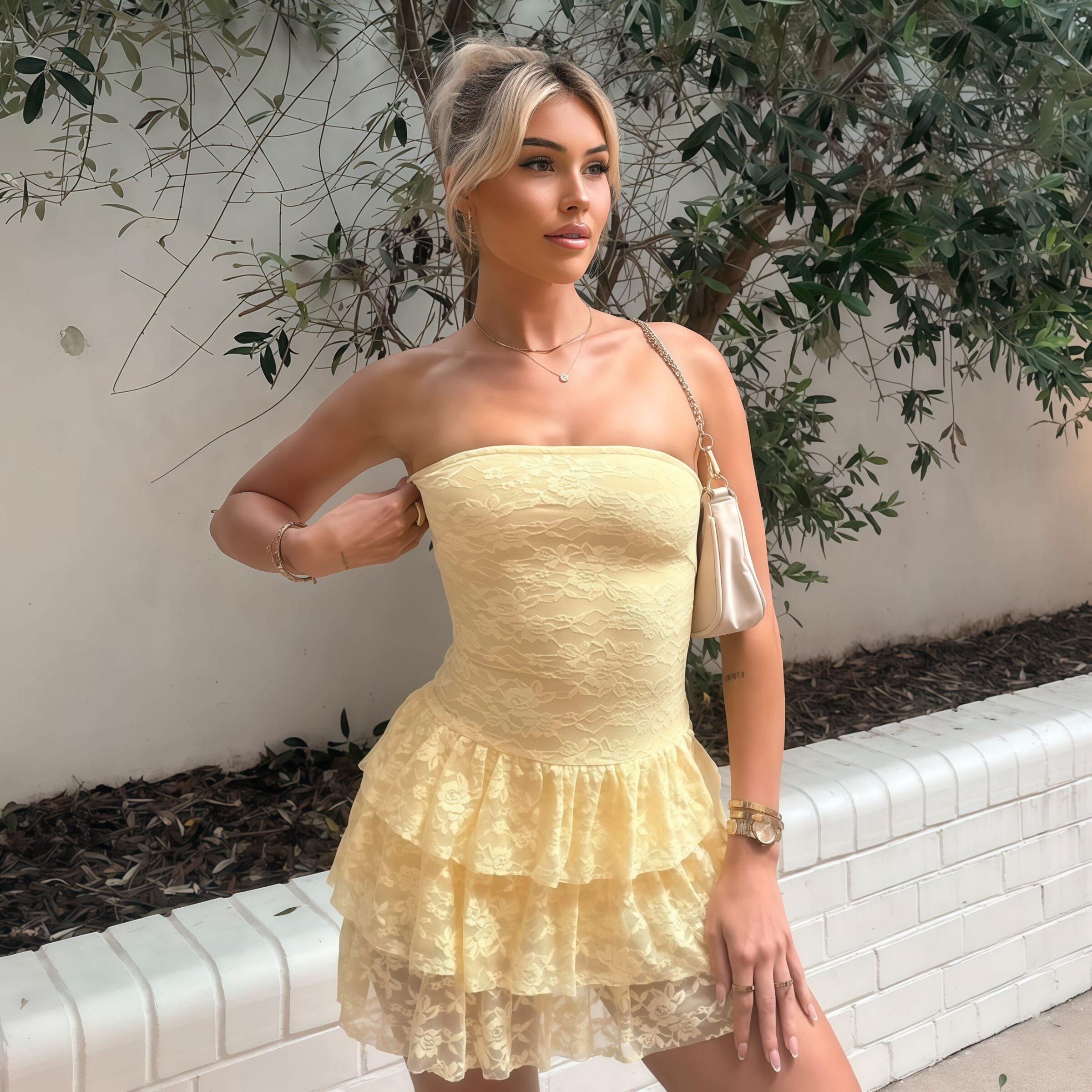 Off The Shoulder Homecoming - Image 4