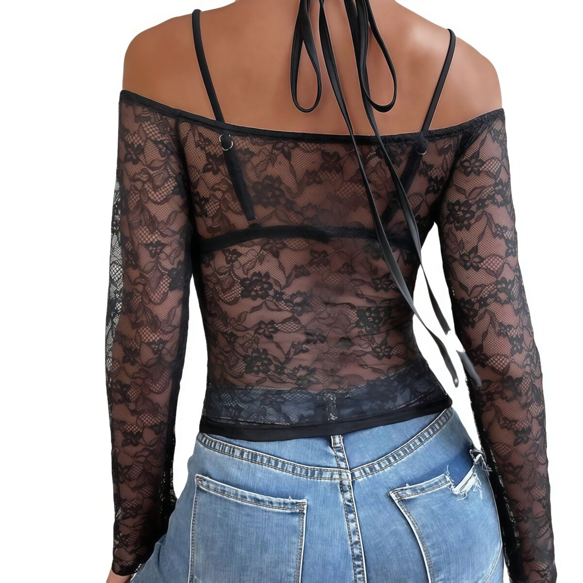 See Through Top In Public - Image 4