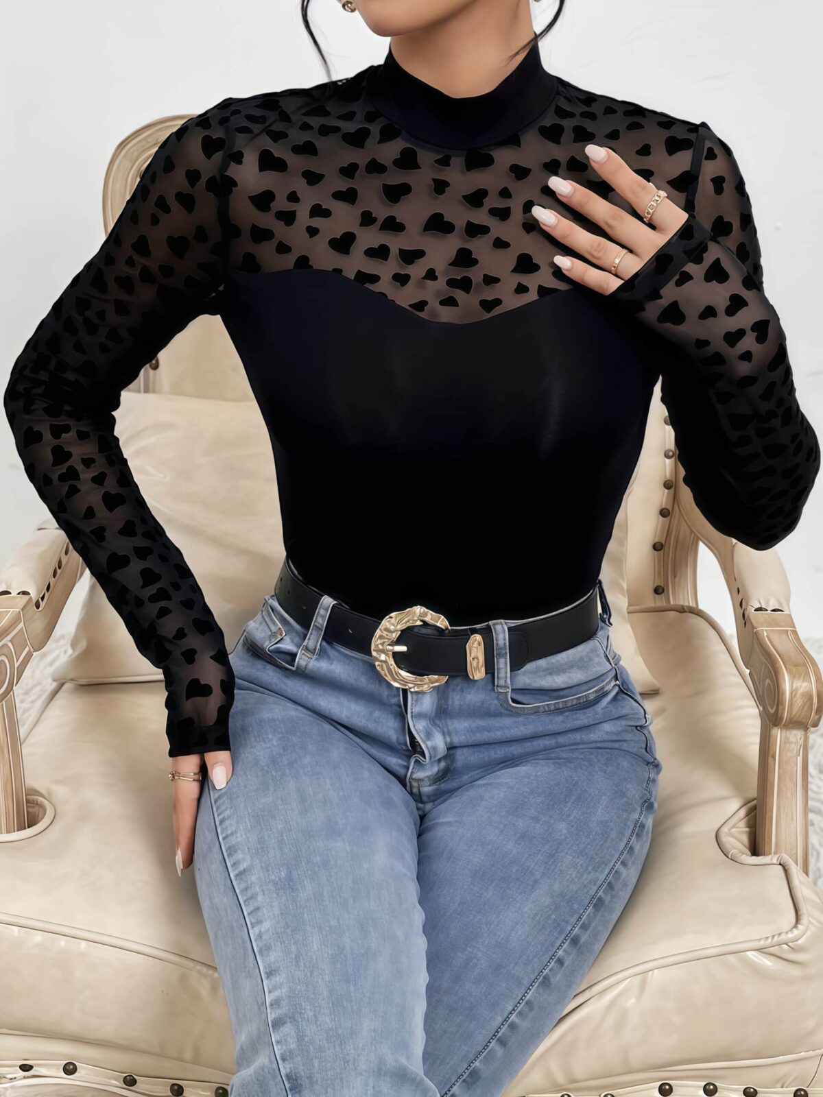 See Through Tops For Women - Image 2