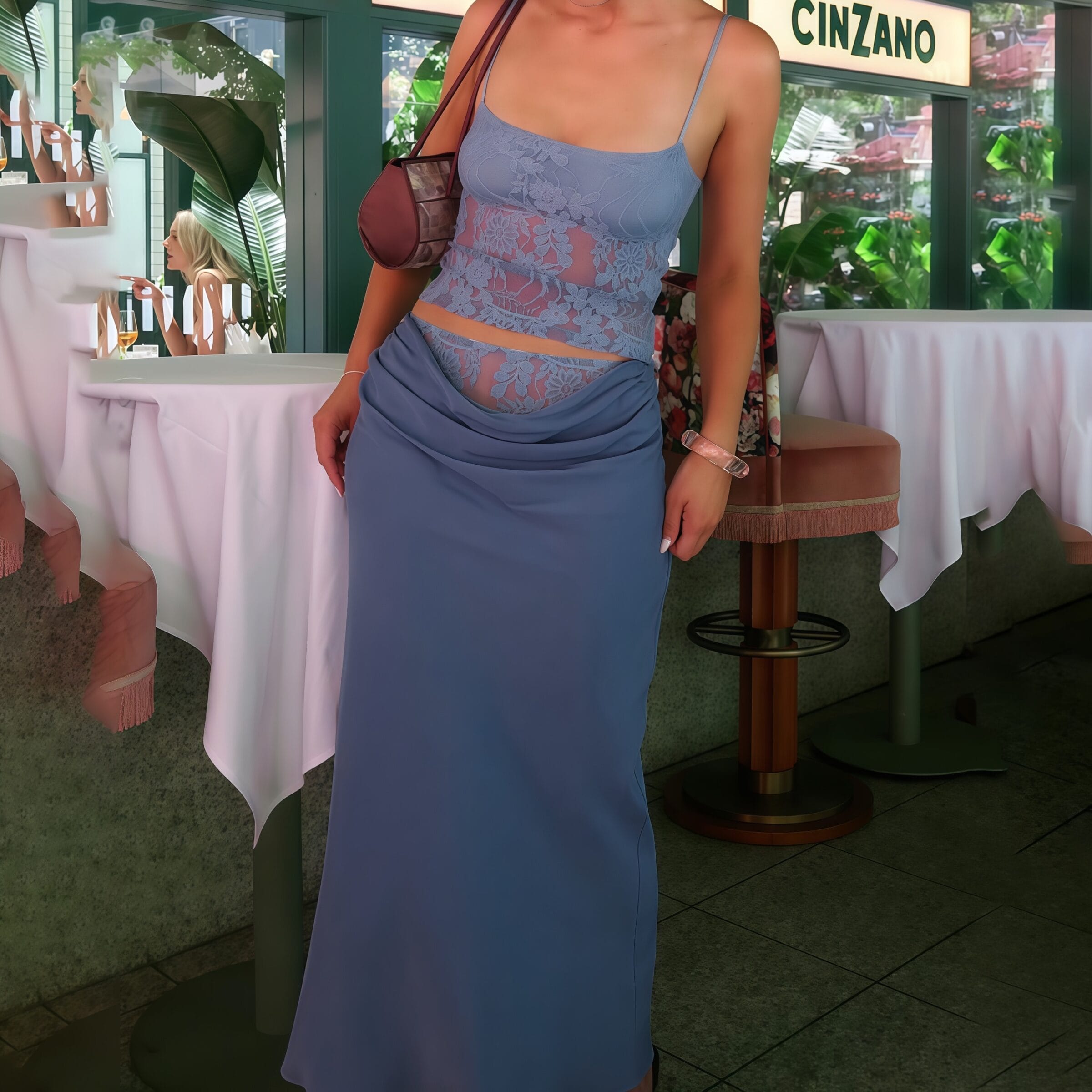 Sequin Halter Top - Image 2