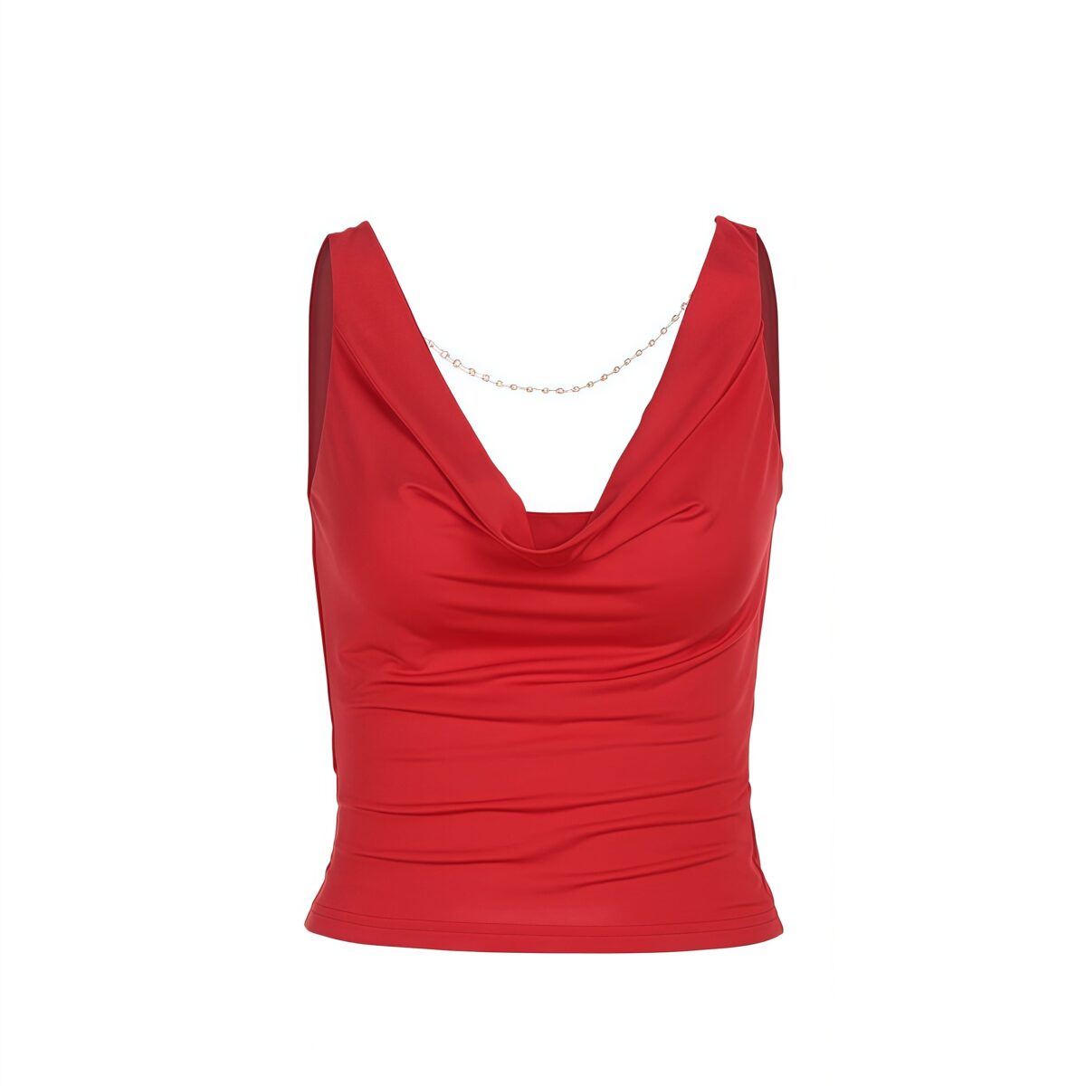 Red bustier top - Image 4